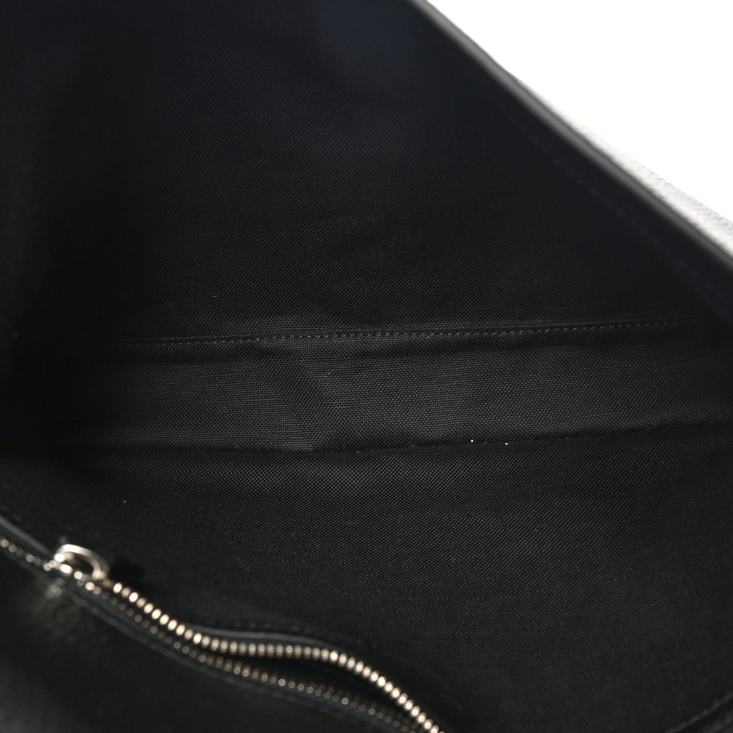 Calfskin Web Medium Business Case Black