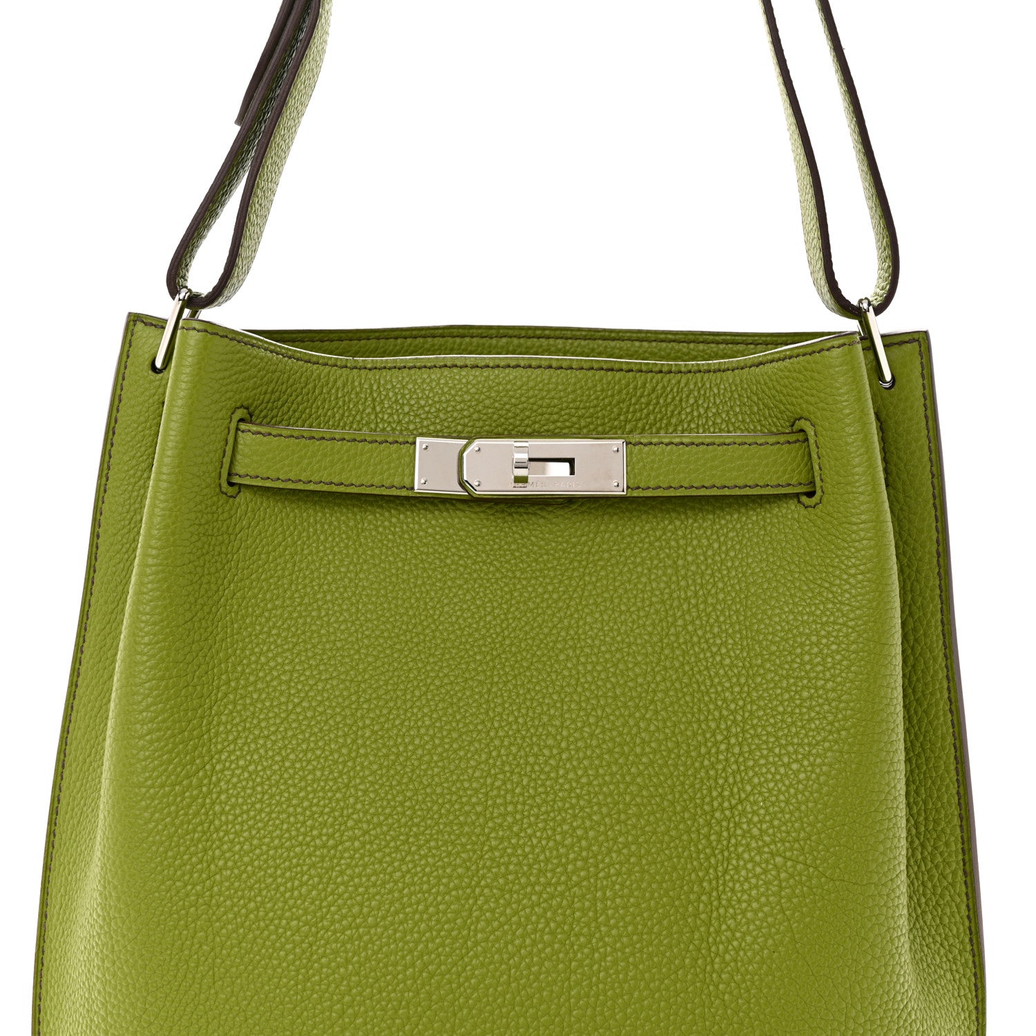 Hermes Togo So Kelly 22 Vert Anis 8 of 11