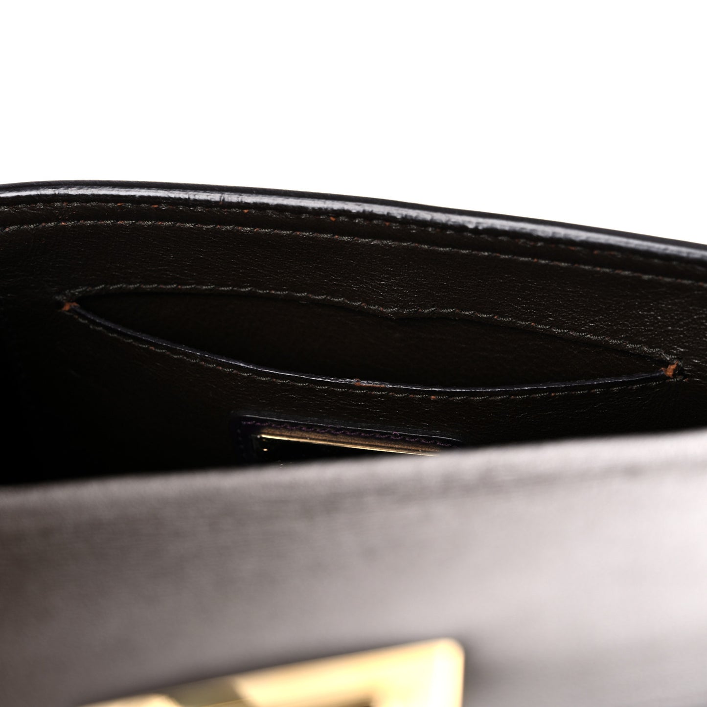 Calfskin Sofia Shoulder Bag Purple