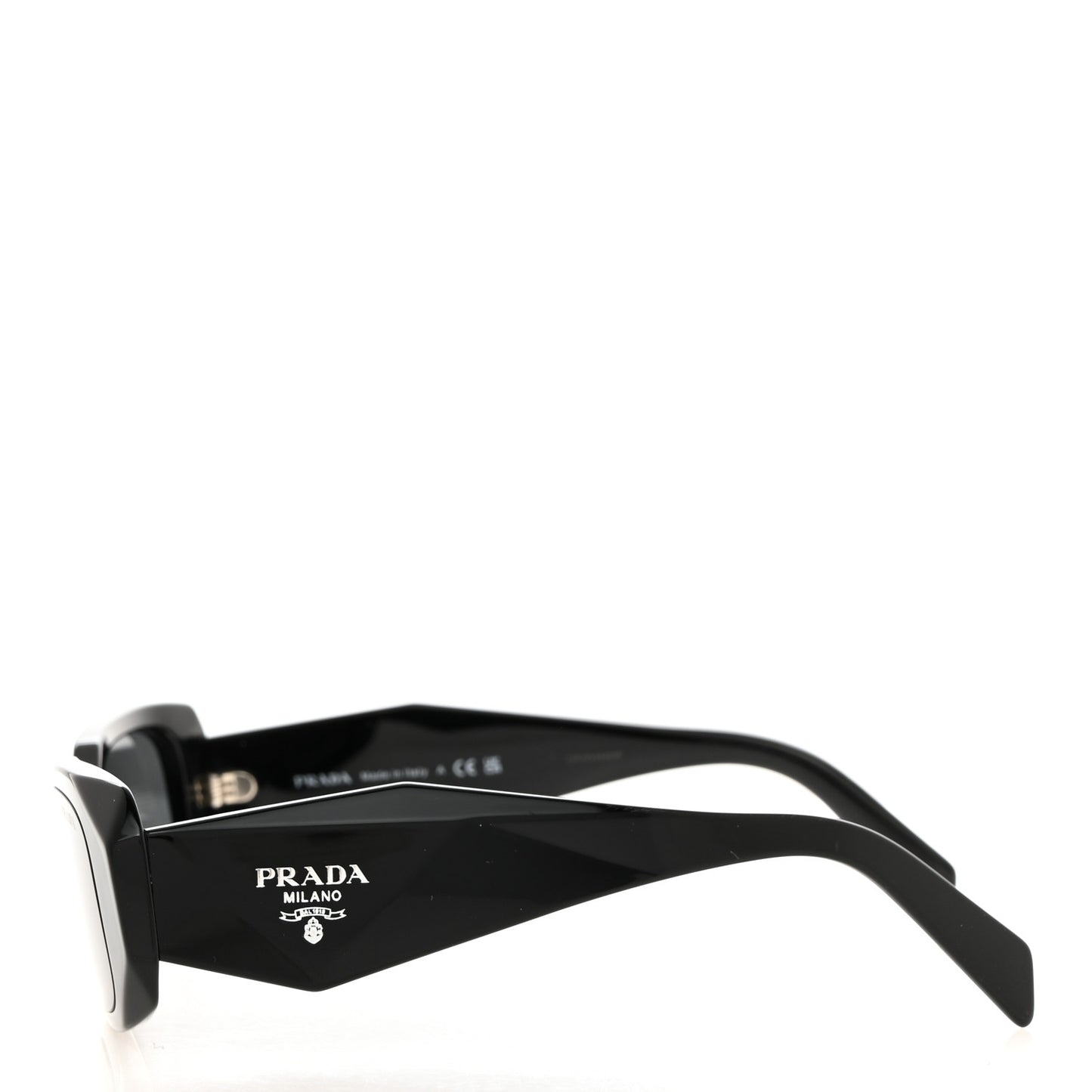 Acetate Symbole Sunglasses SPR 17W Black