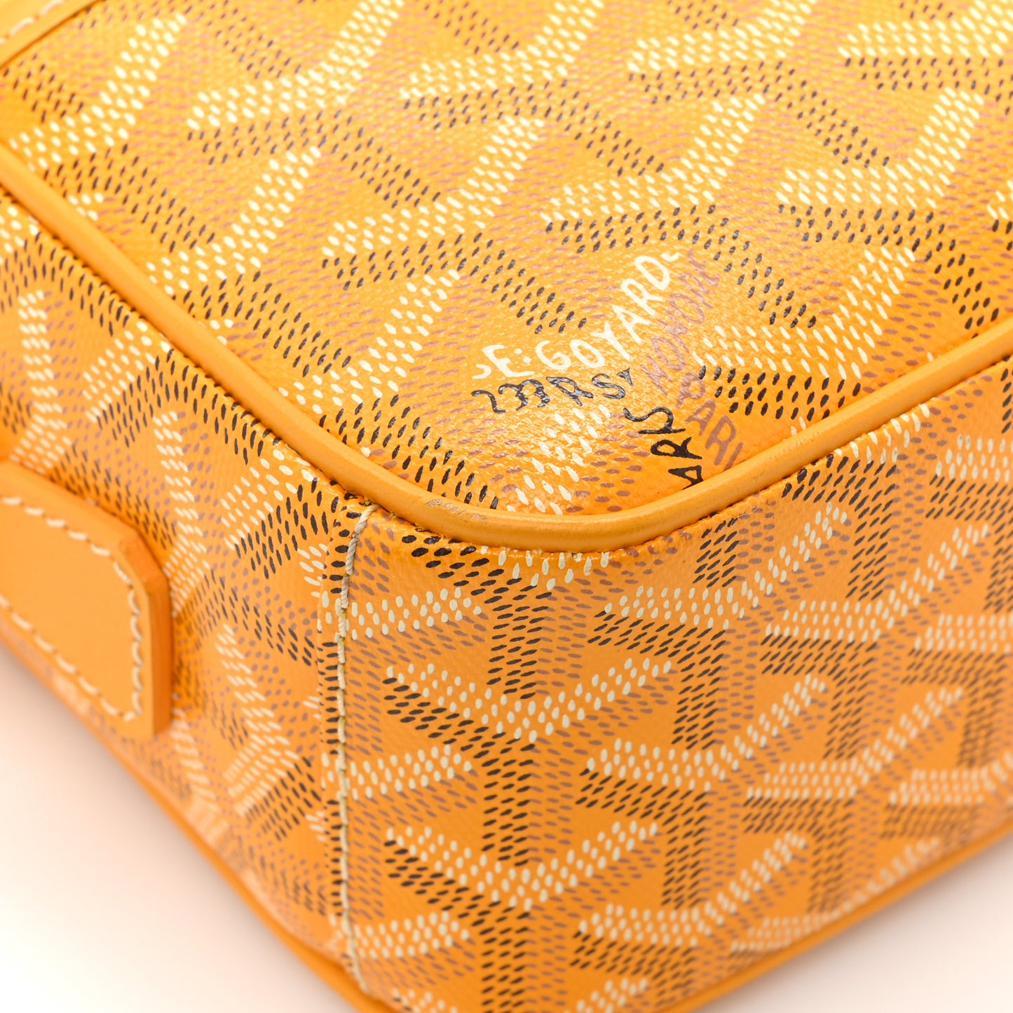 Goyardine Sac Cap Vert Yellow