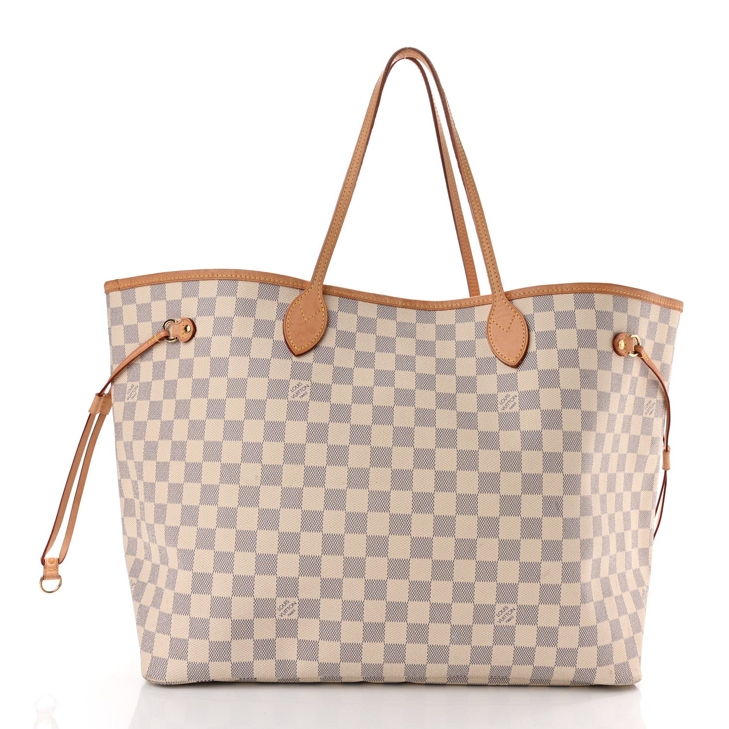 Louis Vuitton Damier Azur Neo Neverfull GM Rose Ballerine 3 of 11