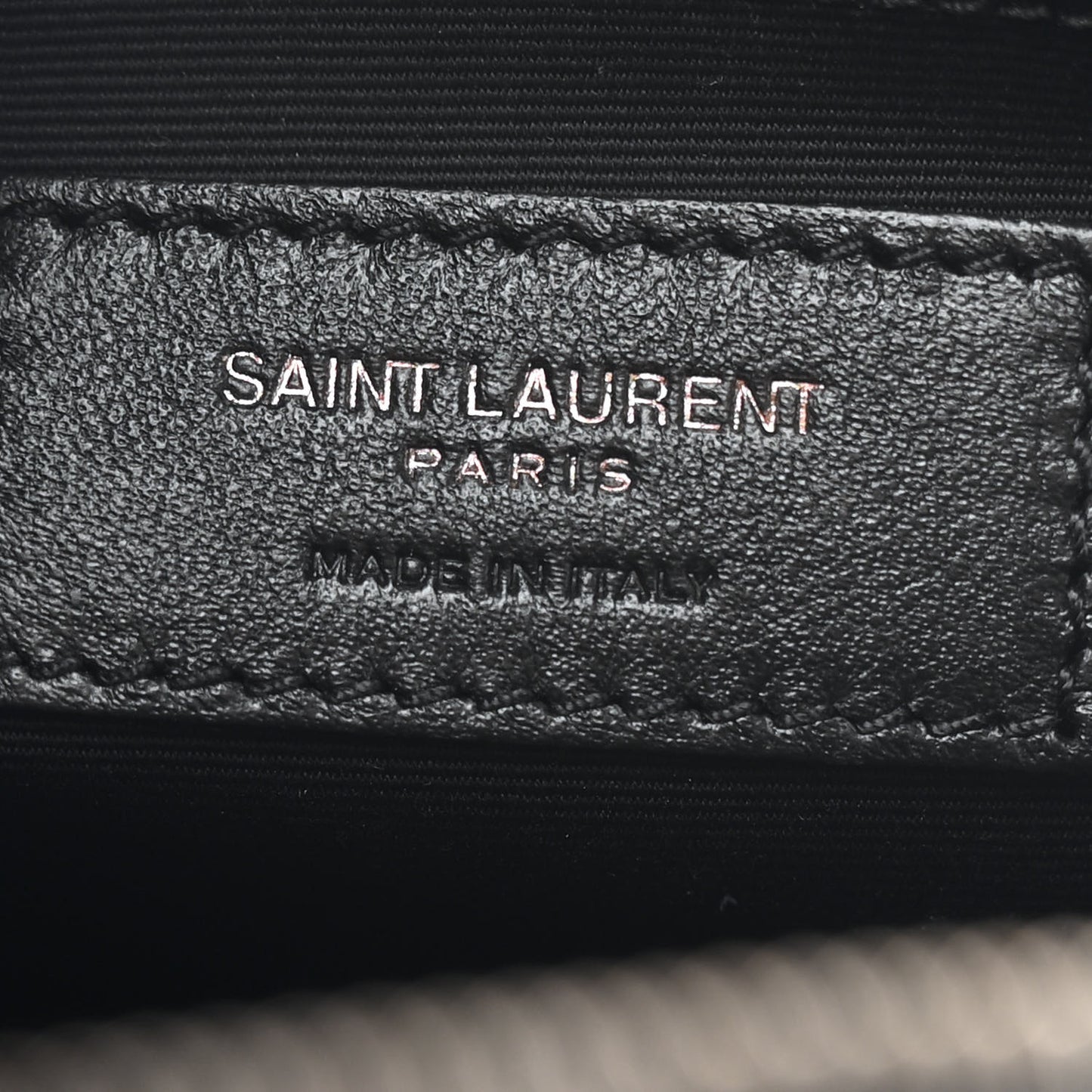 Calfskin Matelasse Monogram Lou Camera Bag Black