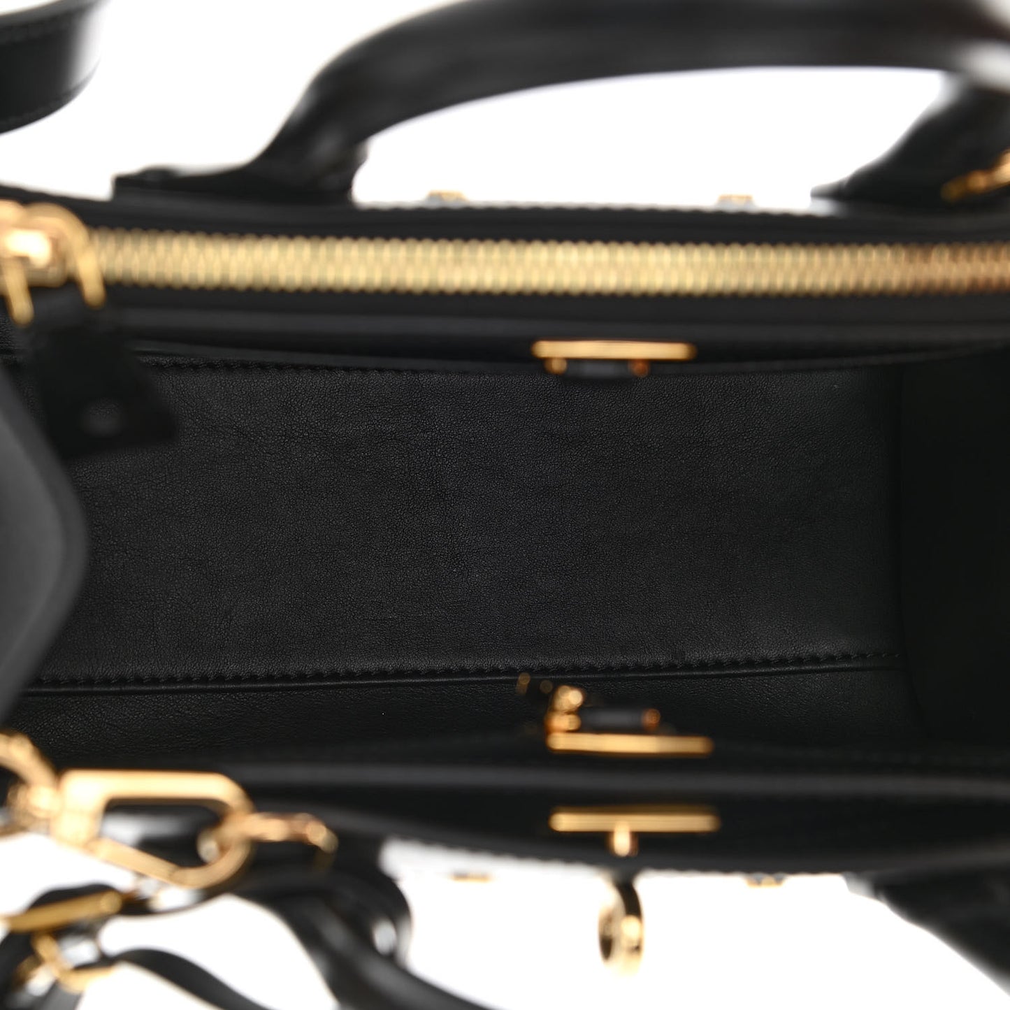 Calfskin City Steamer Mini Black