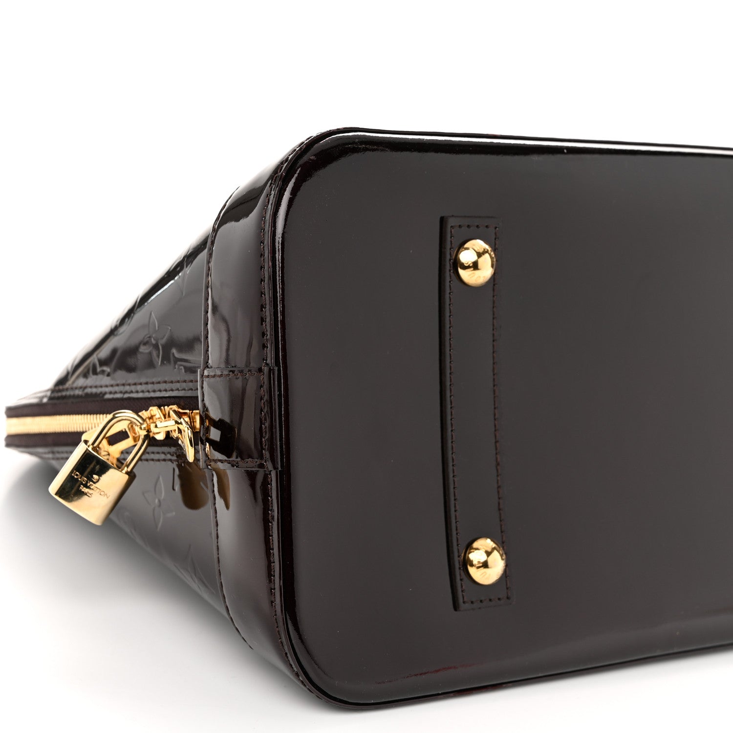 Louis Vuitton Vernis Alma GM Amarante 8 of 9