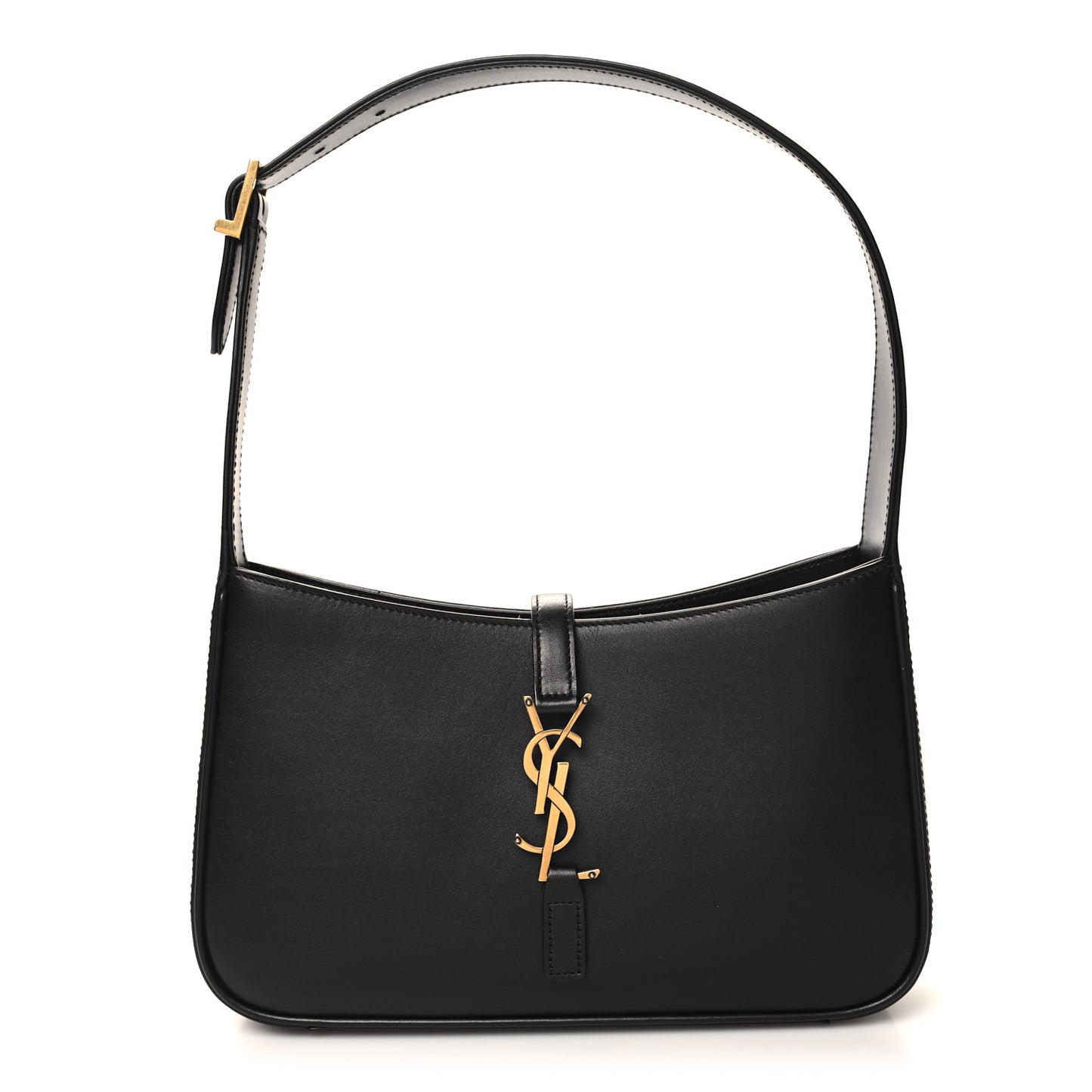 Smooth Calfskin Le 5 A 7 Hobo Black