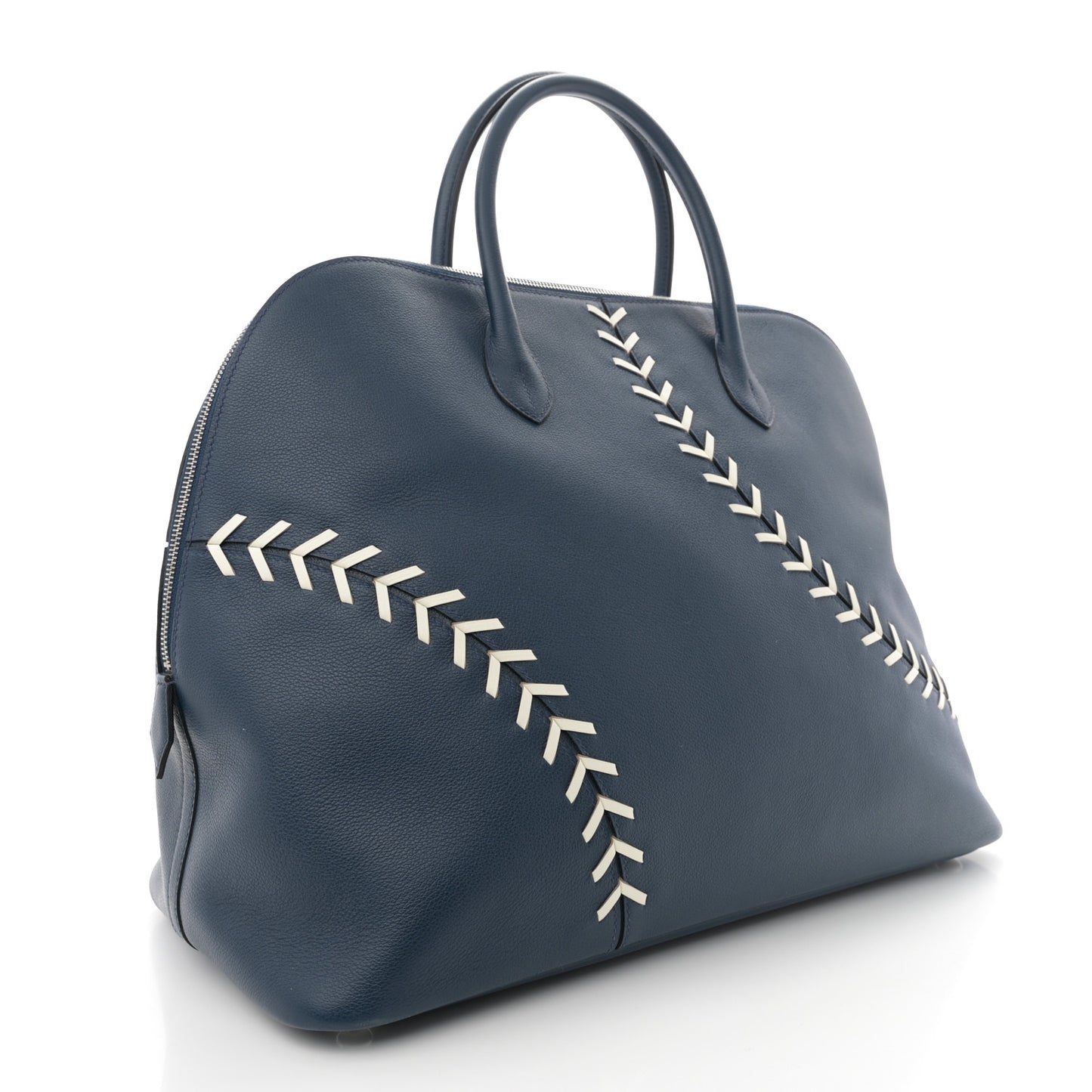 Evercolor 1923 Bolide 45 Baseball Bag Bleu De Malte Blanc