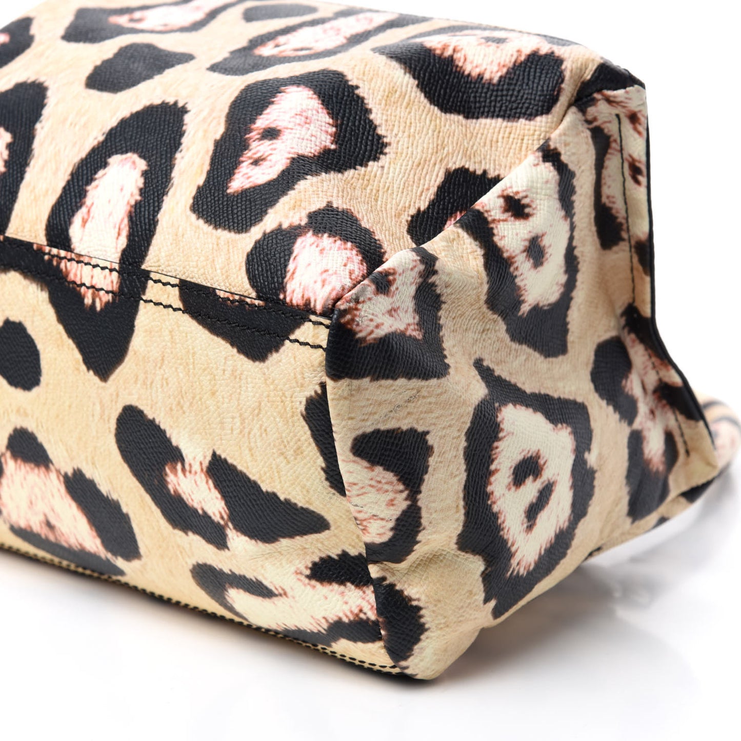 Calfskin Jaguar Print Small Pandora Multicolor