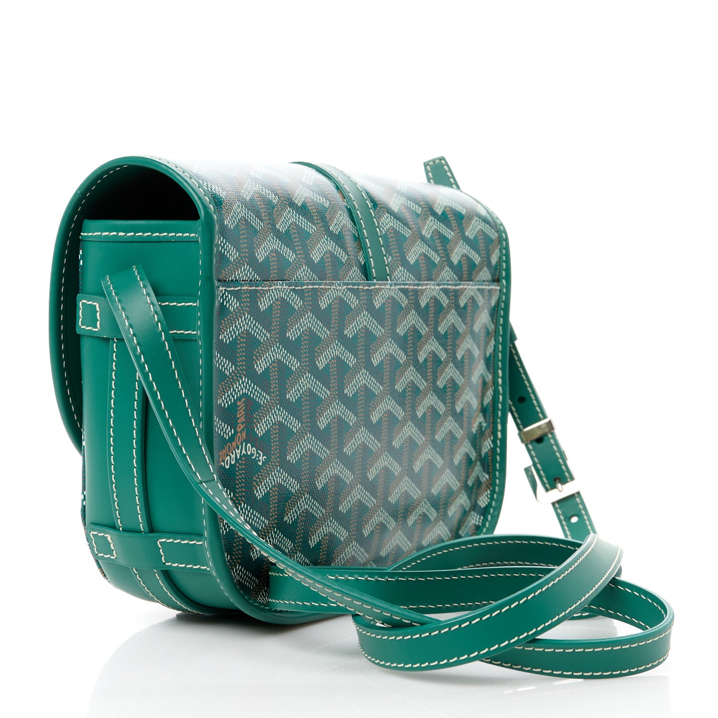 Goyardine Belvedere II PM Messenger Bag Green