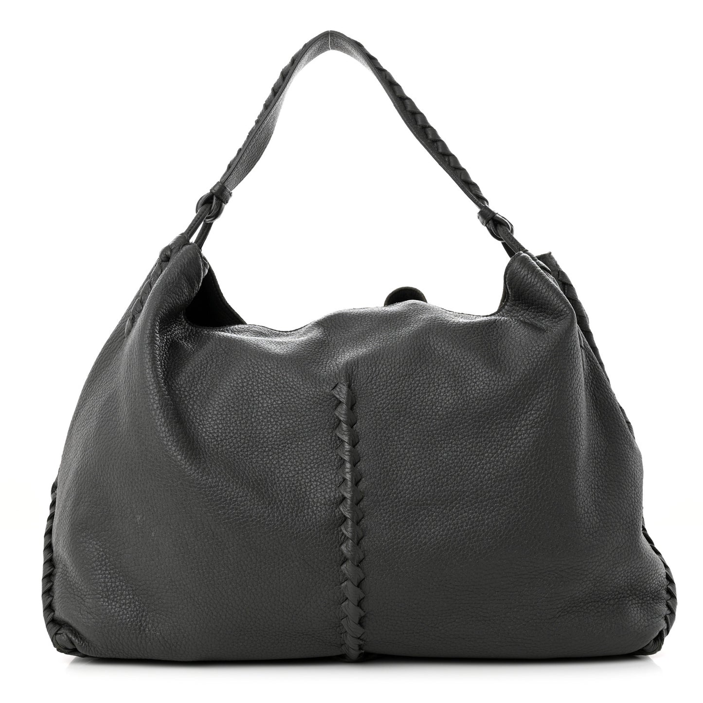 Cervo Deerskin Hobo Grey