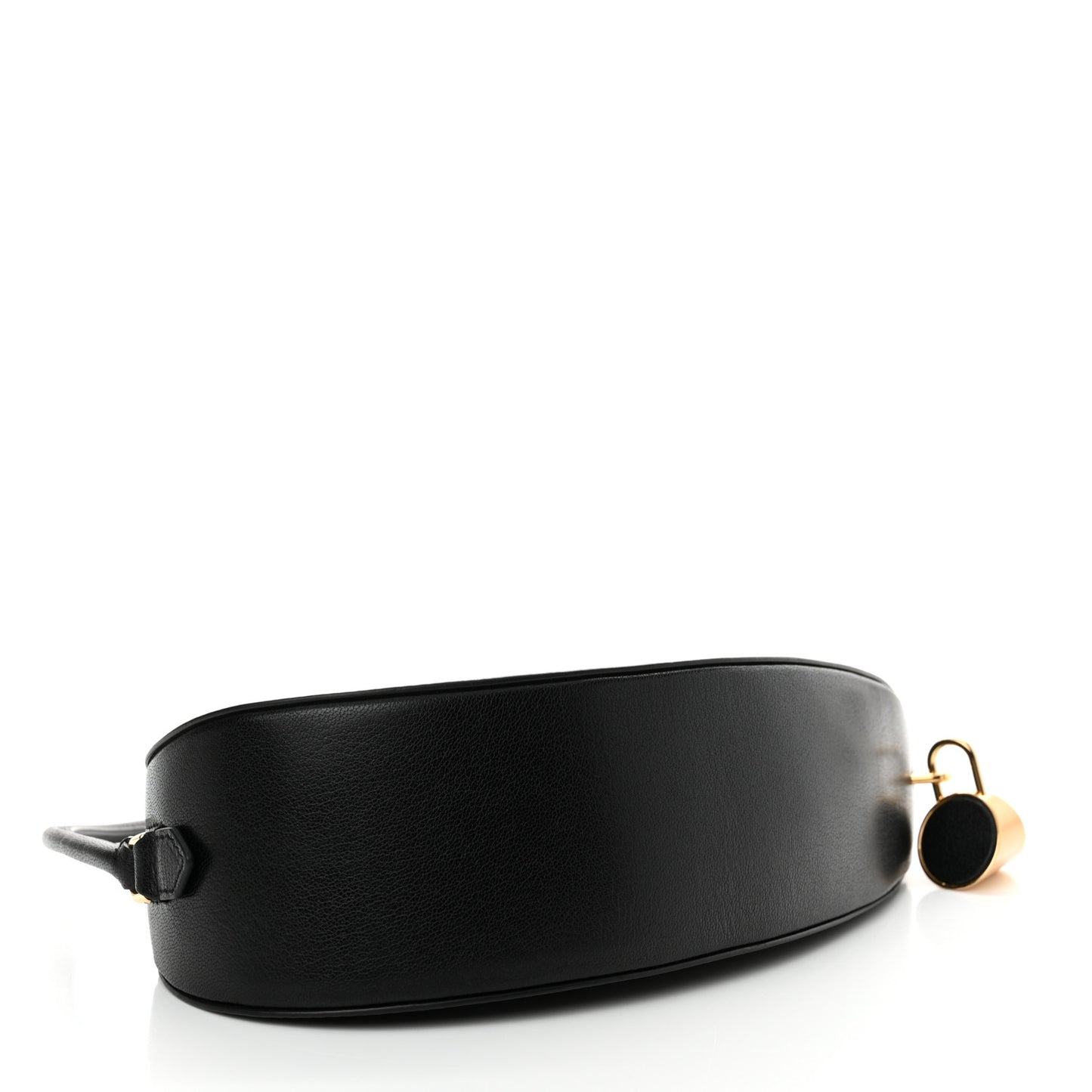 Goatskin Le Demi Coeur Bag Black