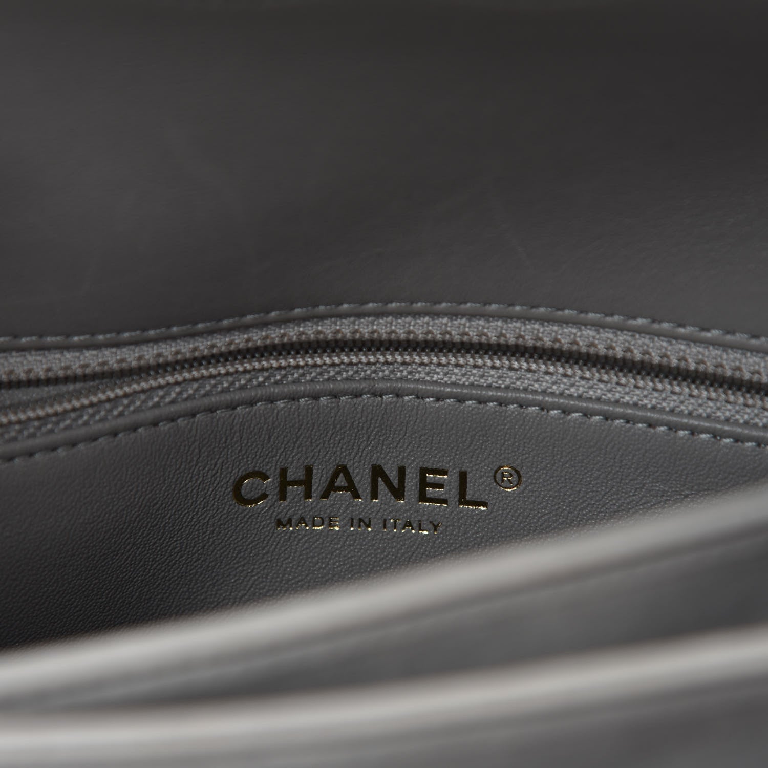 Chanel Lambskin Quilted Small Trendy CC Flap Dual Handle Bag Grey 9 of 12