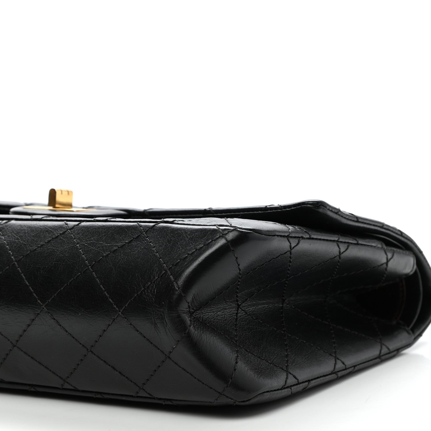 Chanel Aged Calfskin Quilted 2.55 Reissue 226 Flap Black 10 of 14