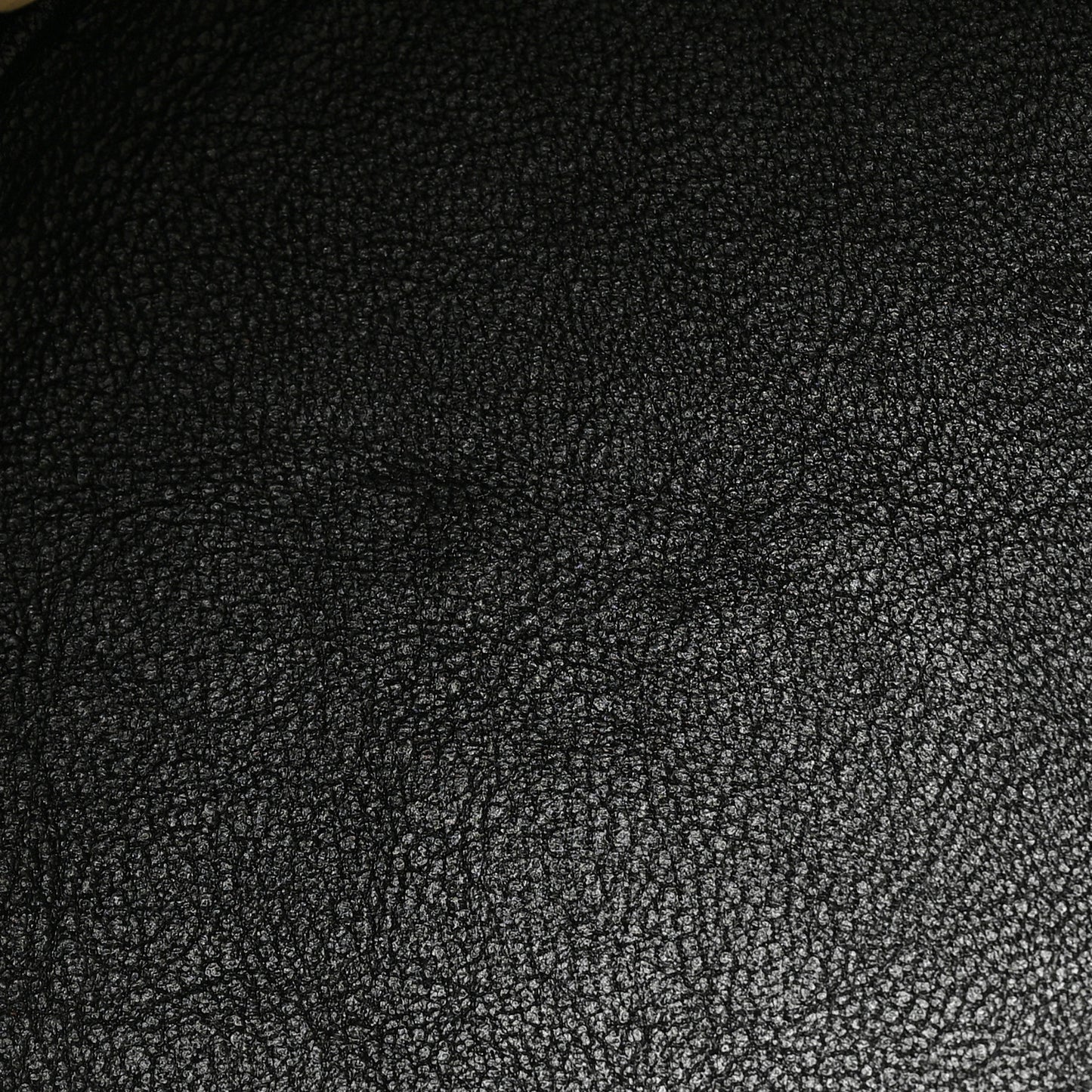 Calfskin Curve Bucket Bag Black White