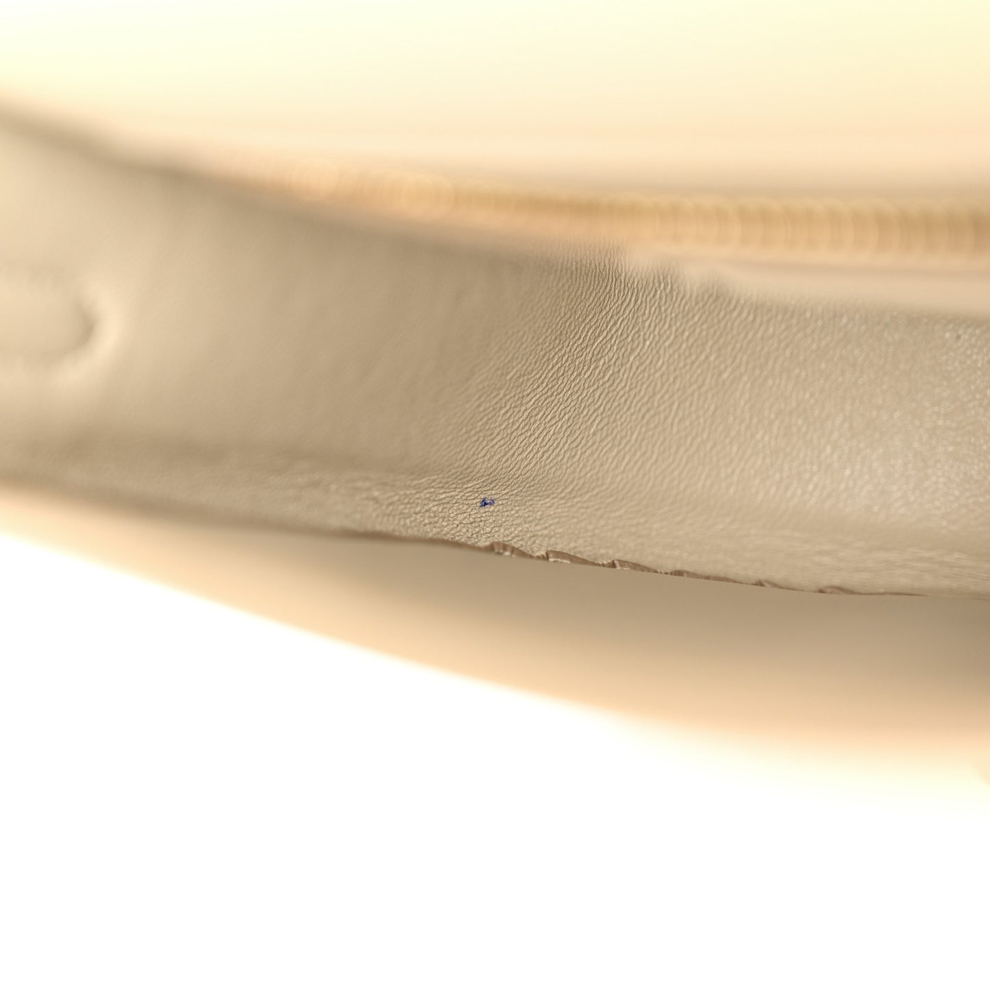 Grained Calfskin Small Trotteur Linen