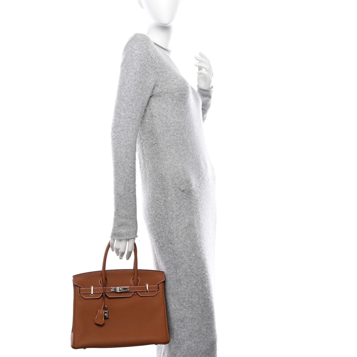 Hermes Togo BIRKIN 30 Gold 2 of 11