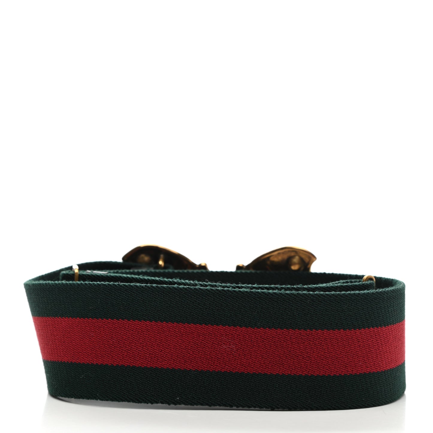 Nylon Web Embellished Butterfly Belt 80 32 Red Green