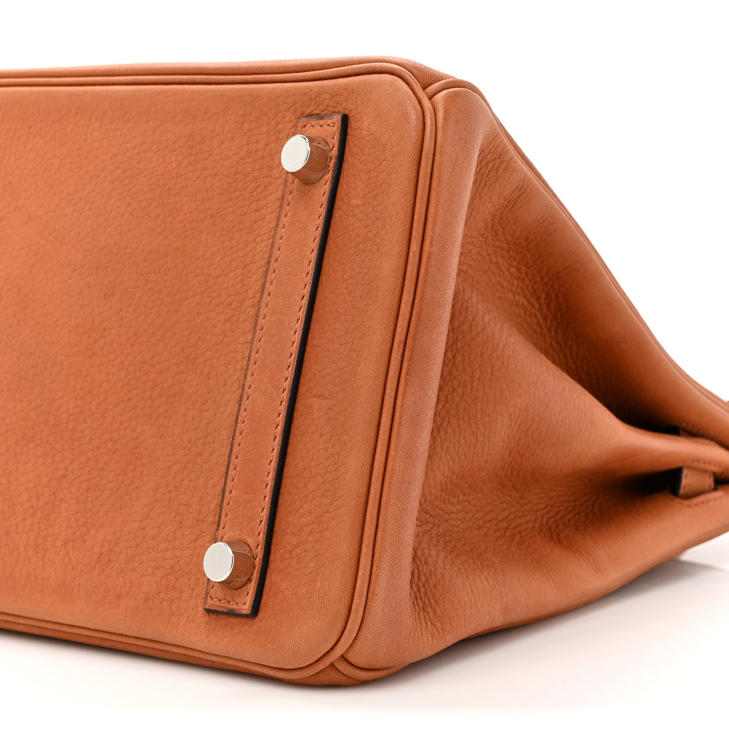 Taurillon Saddle Birkin 30 Cuivre