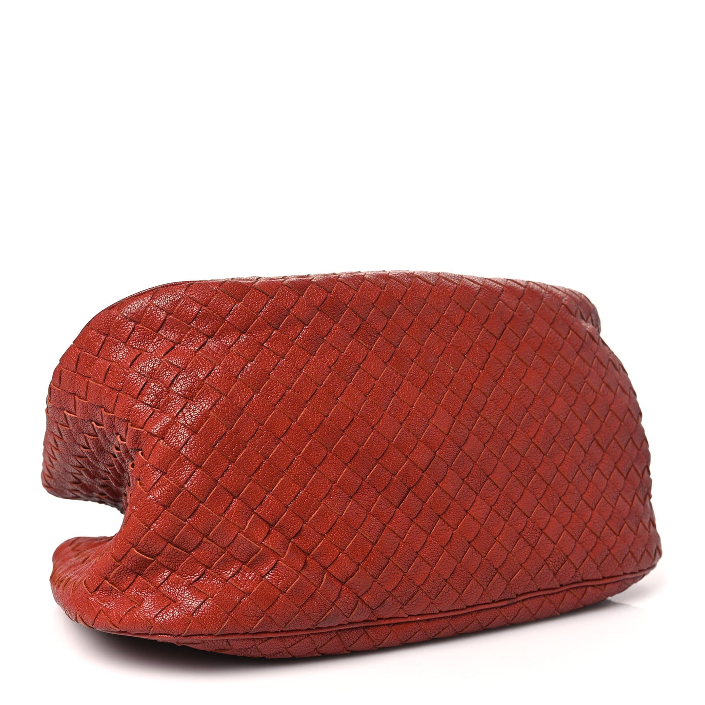 Nappa Intrecciato Woven Tote Terracota