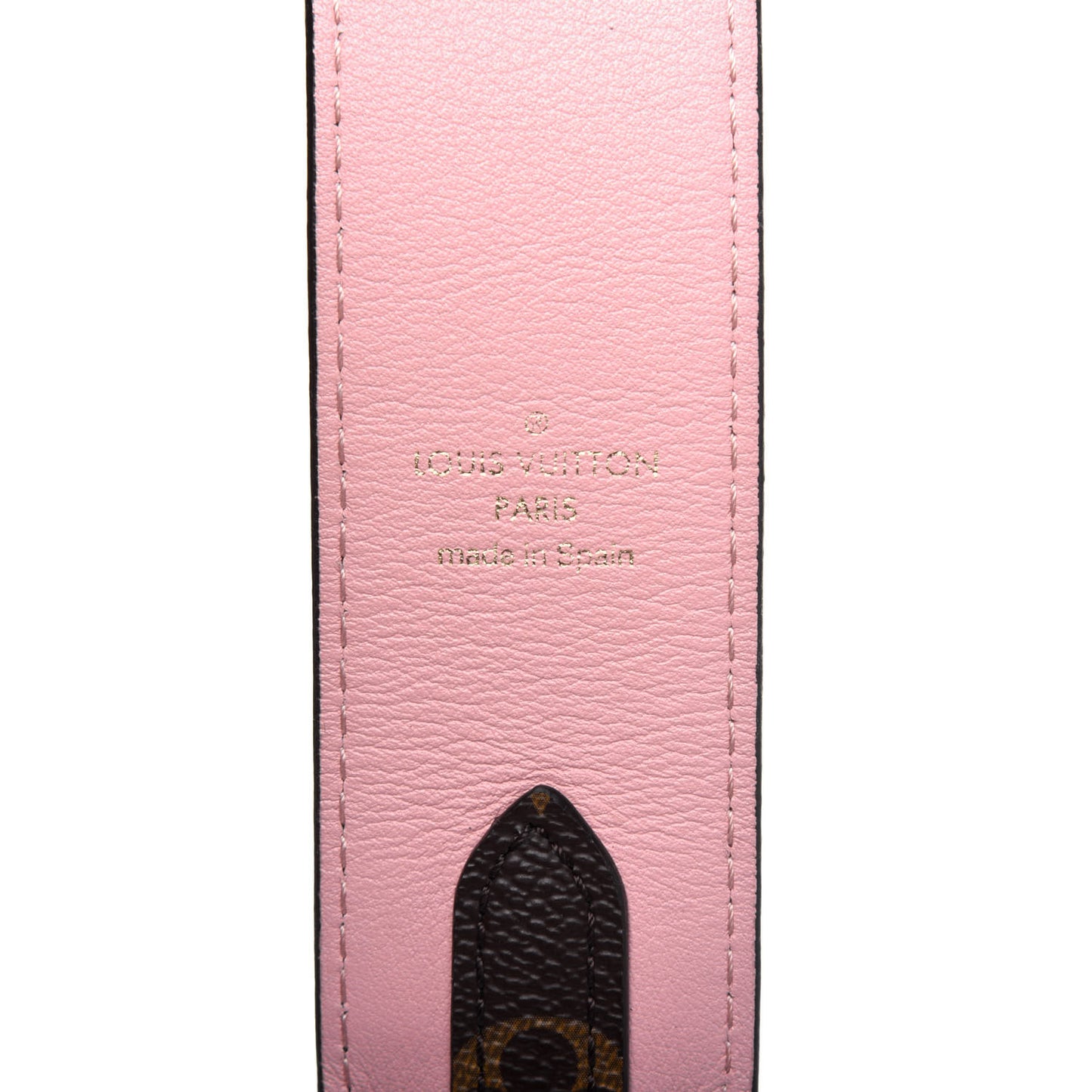 Monogram Bandouliere Shoulder Strap Rose Poudre