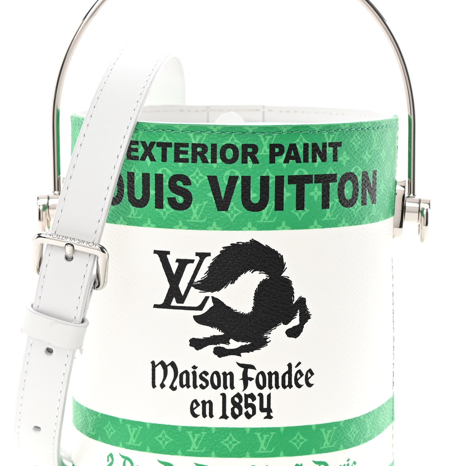 Louis Vuitton Monogram LV Paint Can Green 7 of 10
