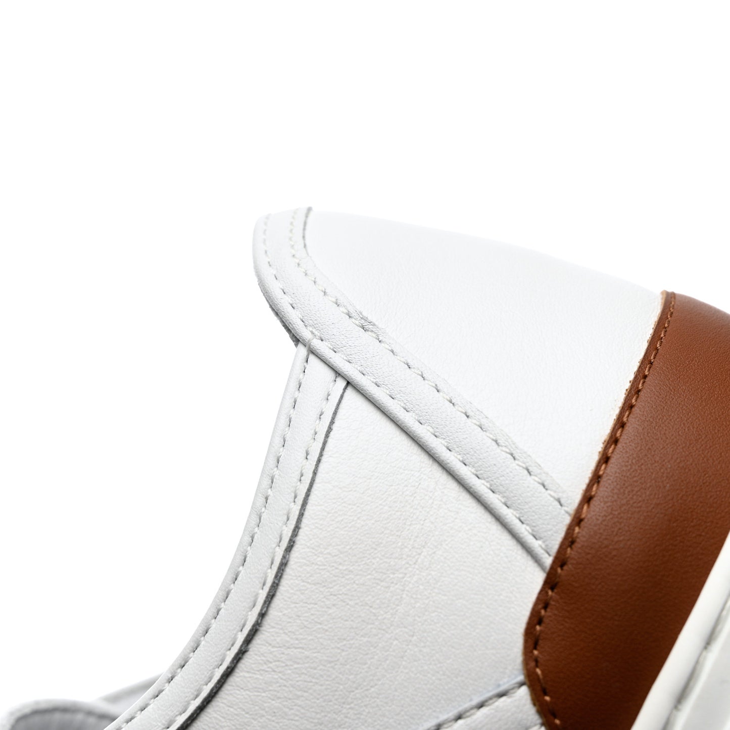 Calfskin Mens Get Sneakers 40 White