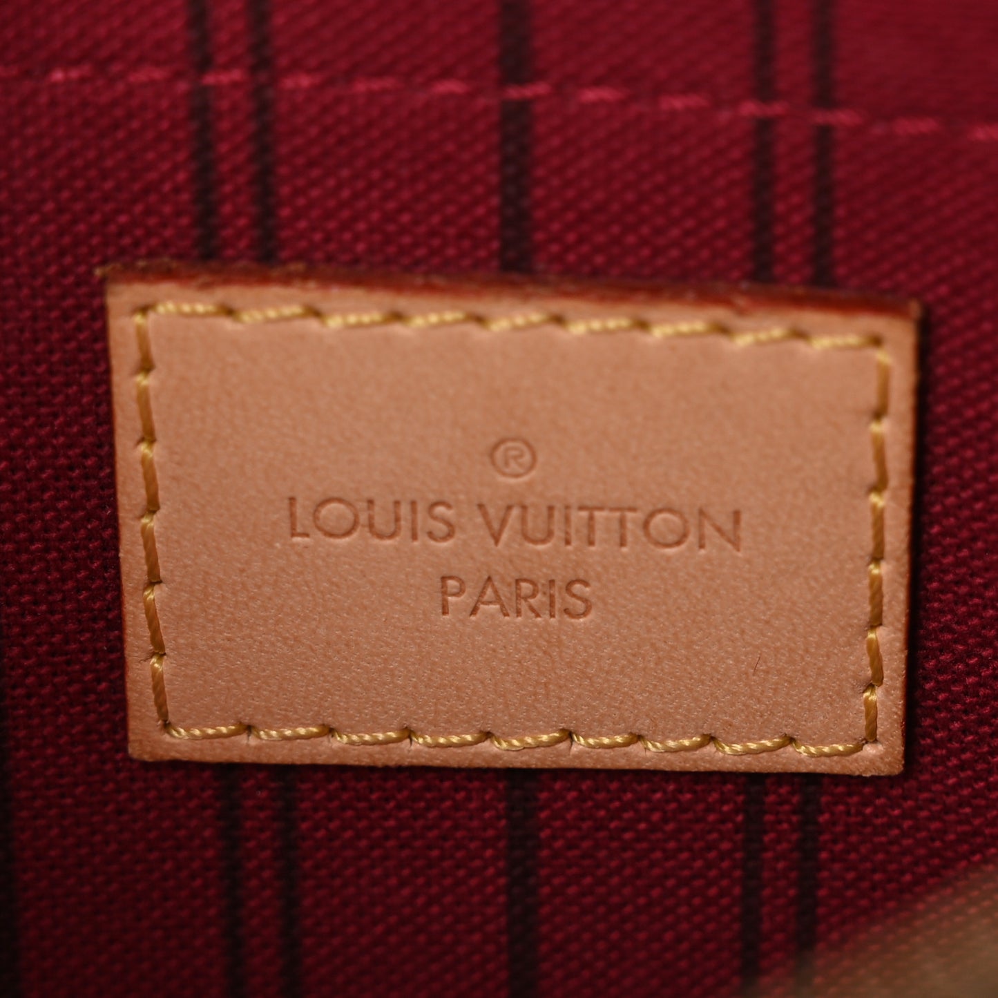 Monogram Neverfull MM GM Pochette Pivoine