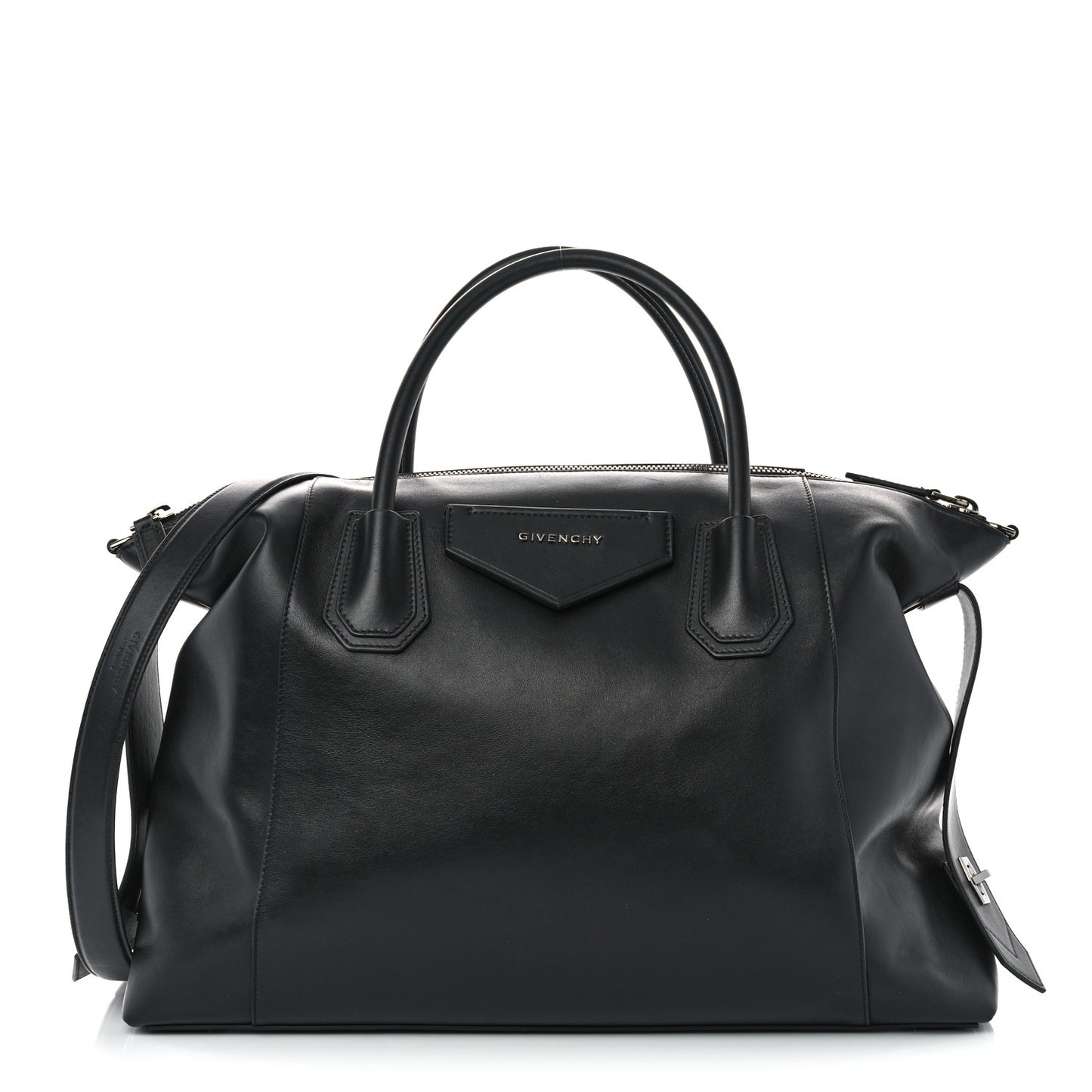 Smooth Calfskin Medium Soft Antigona Black