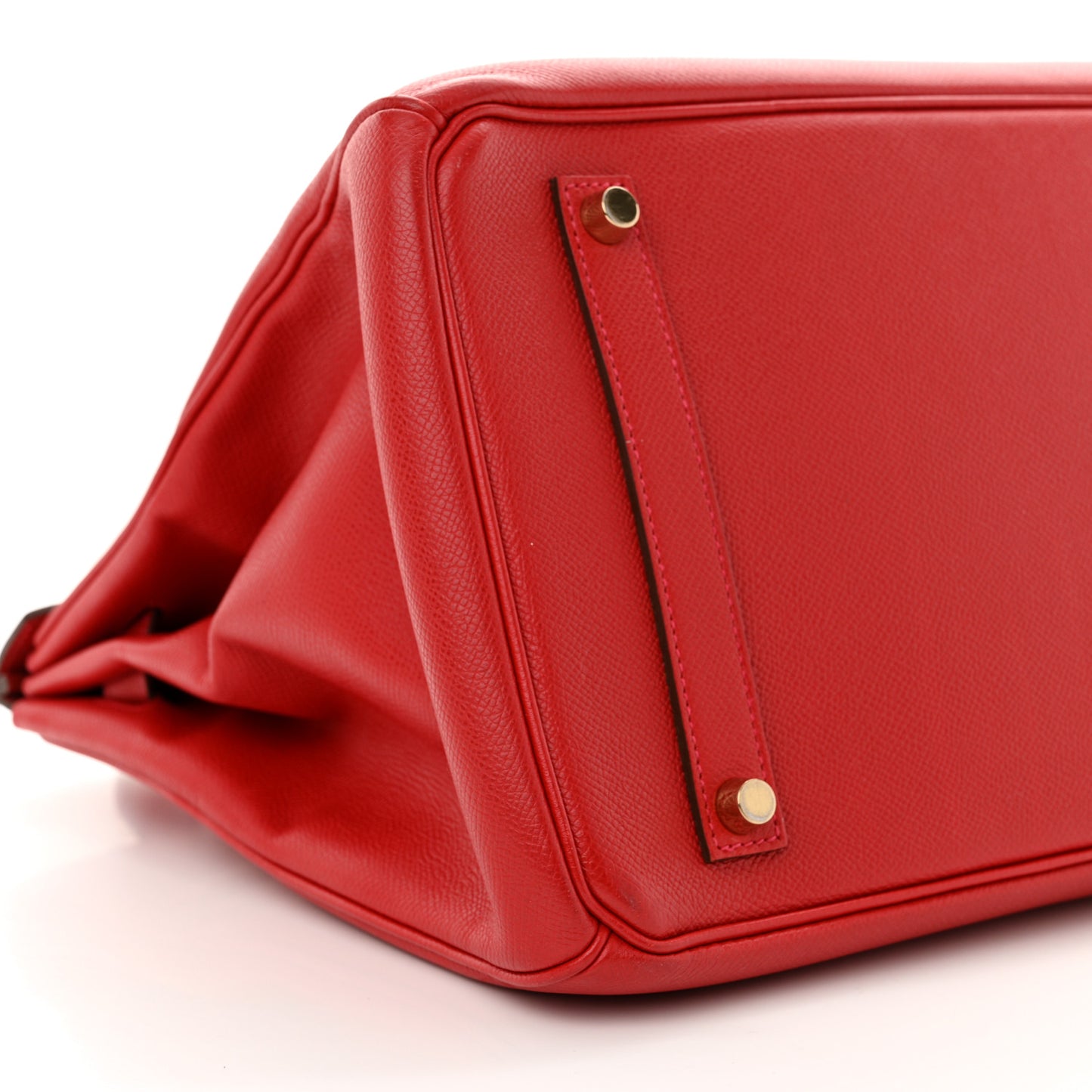 Epsom Birkin 35 Rouge Casaque