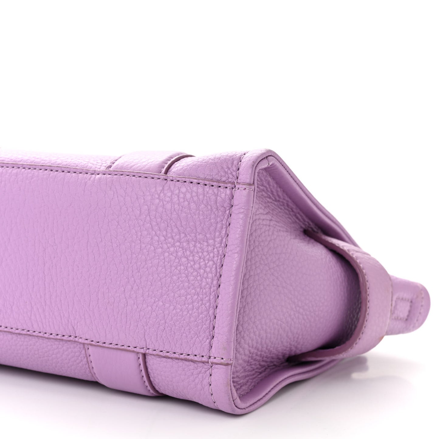 Grained Calfskin Small The Tote Bag Regal Orchid