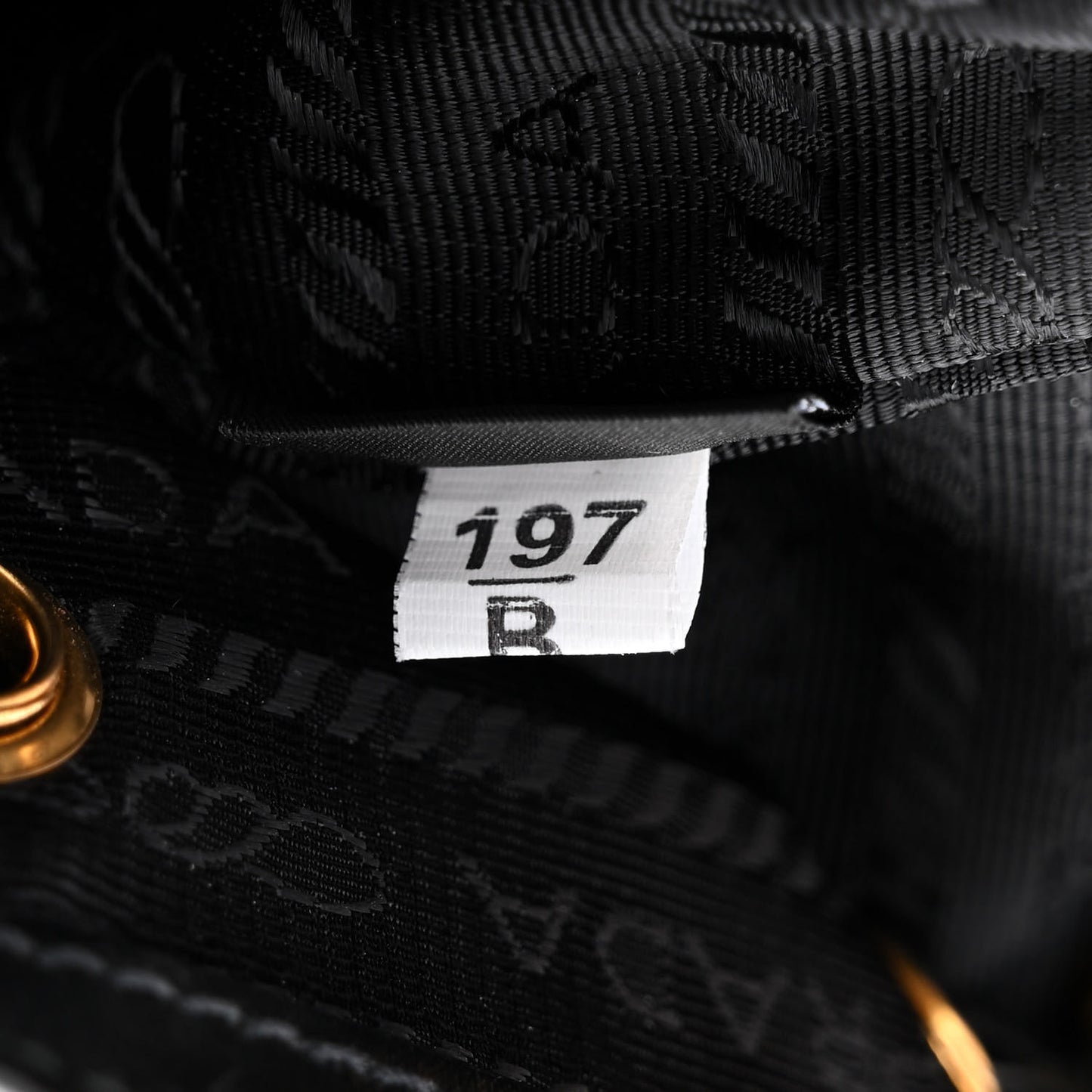 Jacquard Logo Mini Bucket Crossbody Bag Black