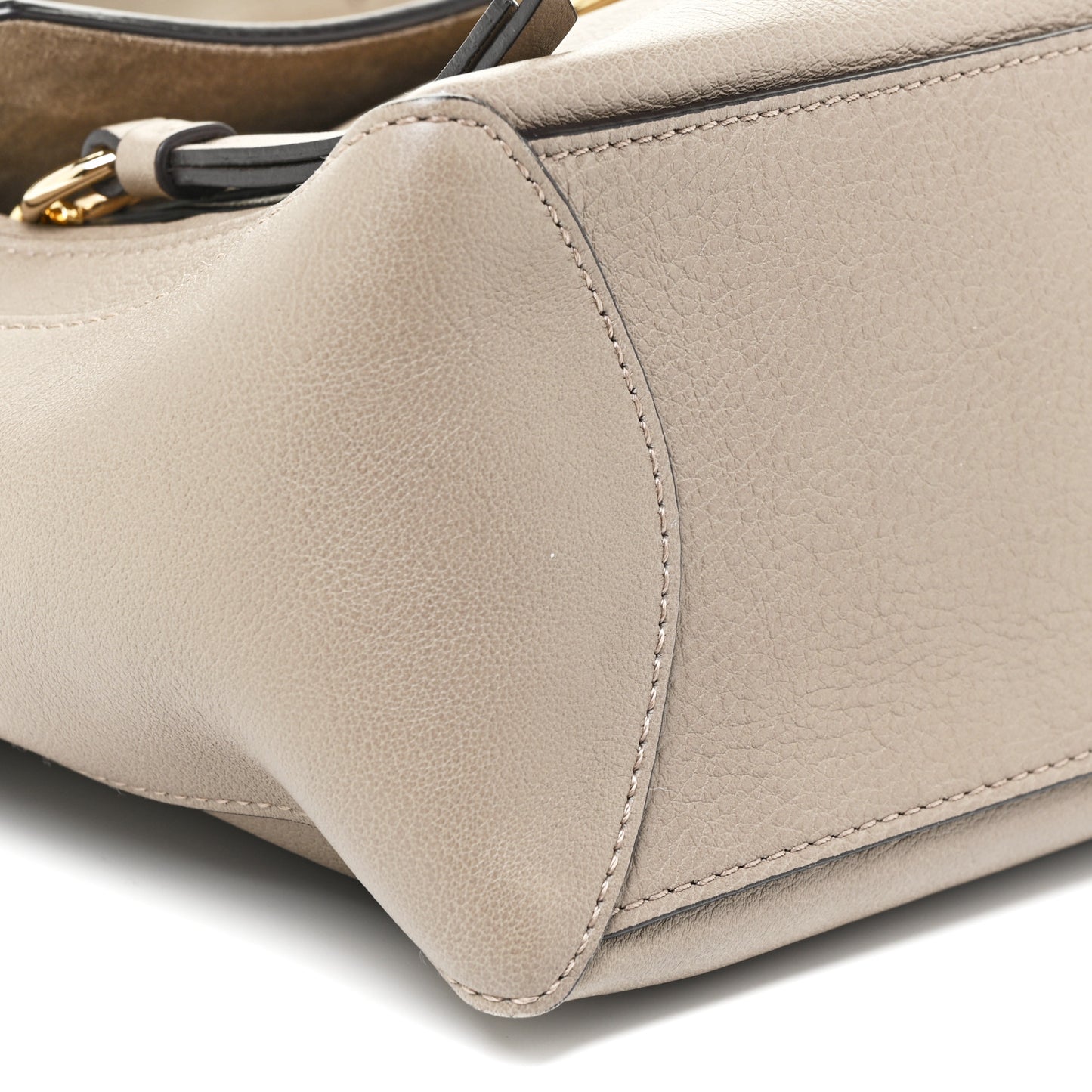 Calfskin Small Faye Day Shoulder Bag Motty Grey