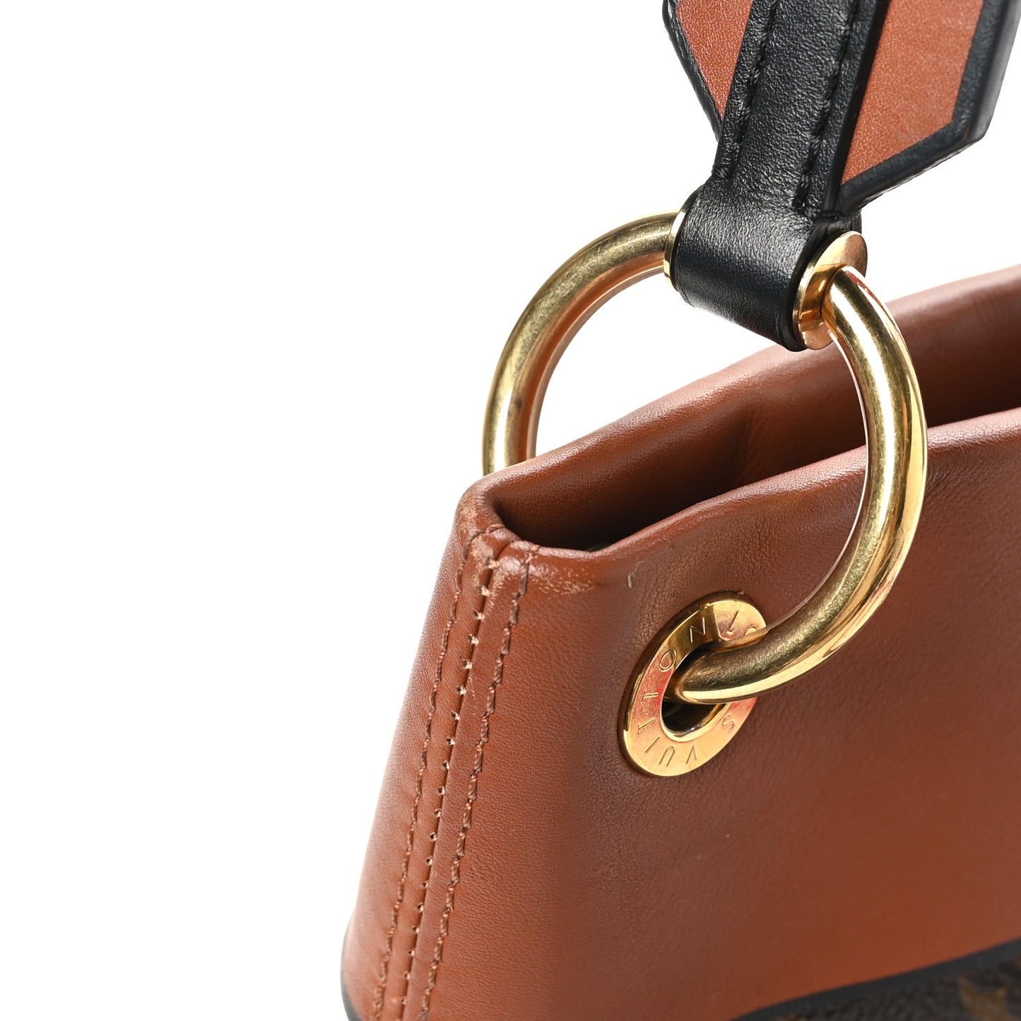 Monogram Tuileries Besace Caramel Rouge
