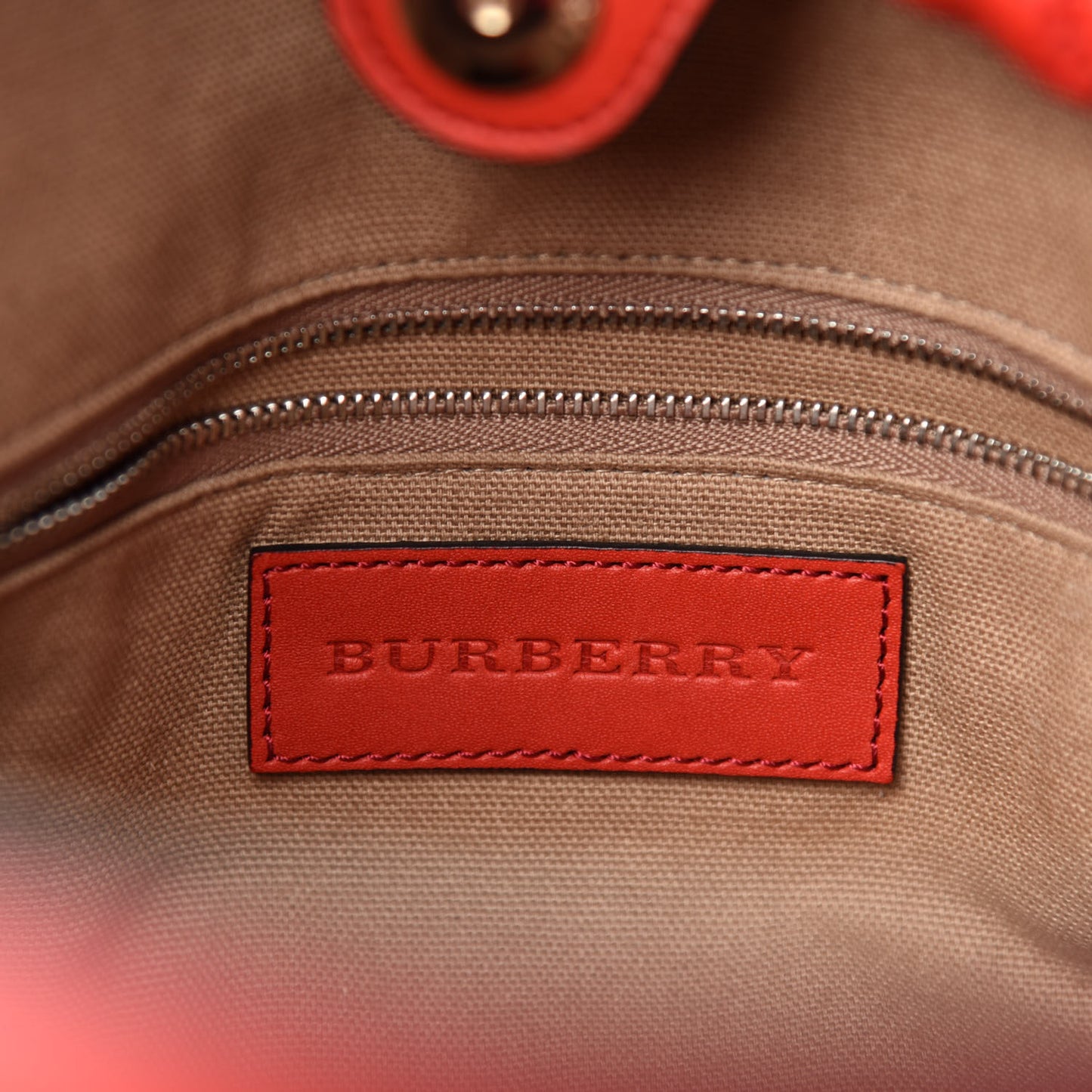 Grainy Calfskin Medium Ashby Hobo Cadmium Red