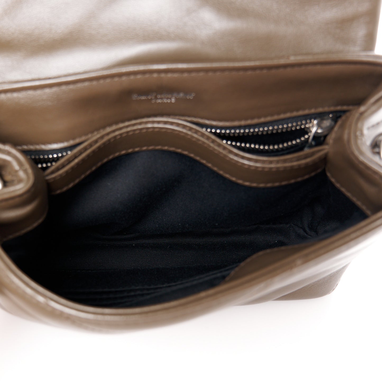 Calfskin Y Quilted Monogram Toy Loulou Crossbody Bag Faggio
