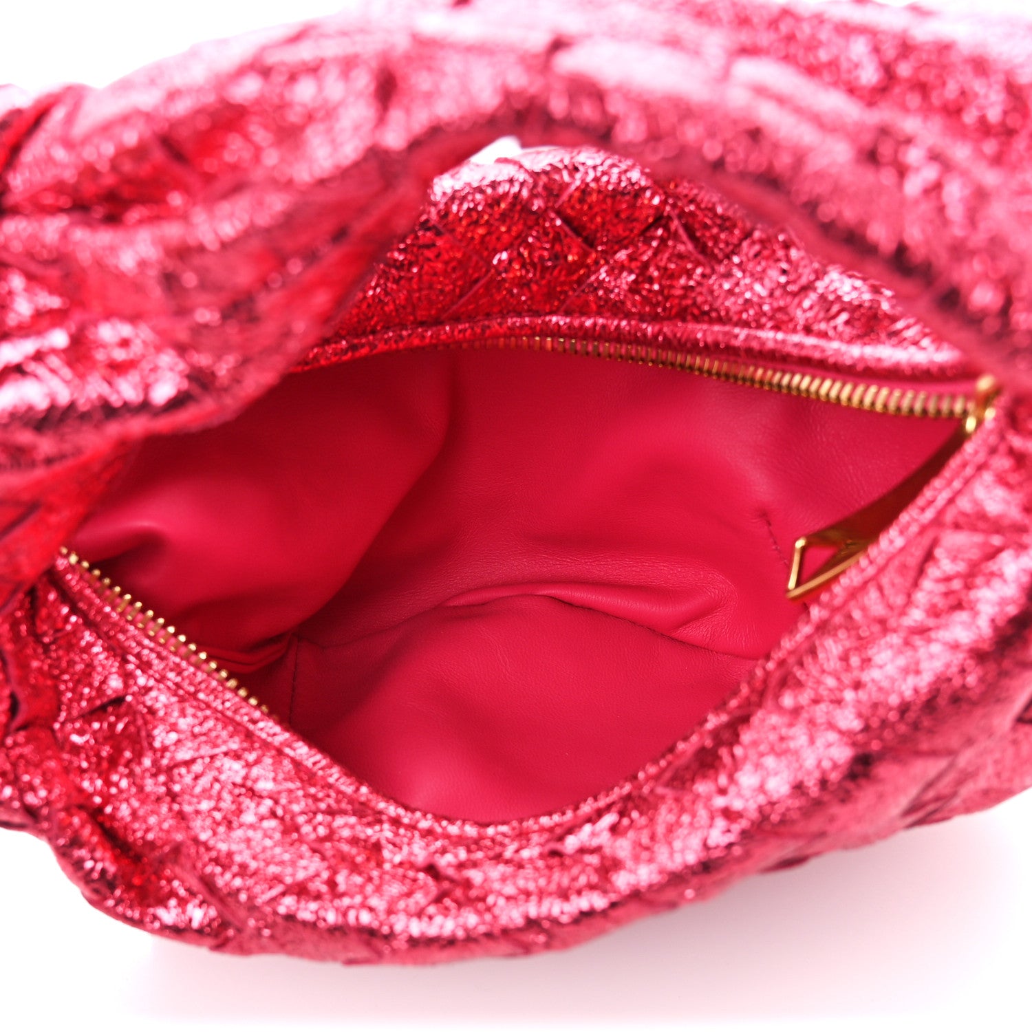 Bottega Veneta Metallic Nappa Intrecciato Mini Jodie Lollipop 5 of 11
