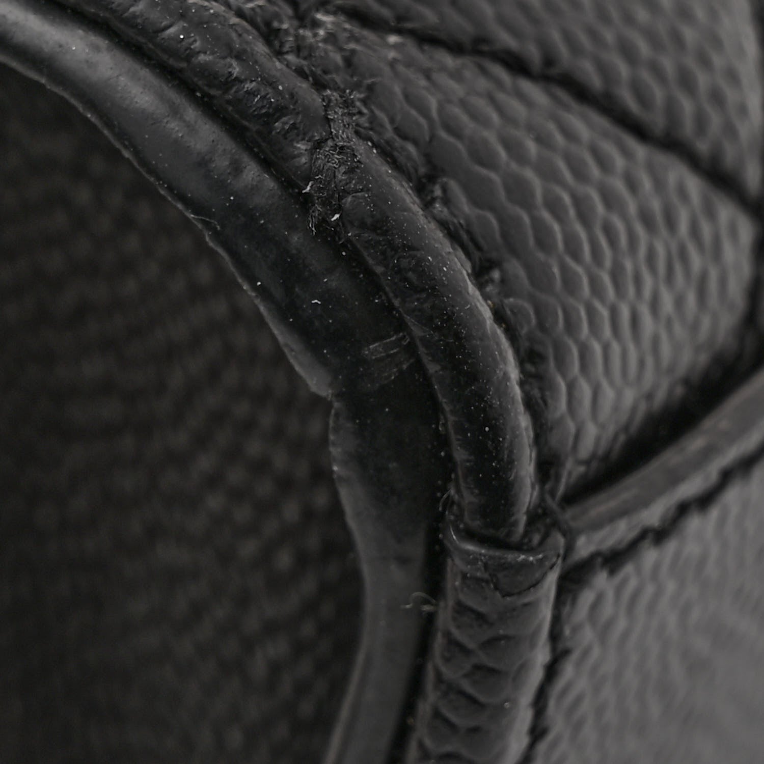 Saint Laurent Grain De Poudre Textured Mixed Matelasse Triquilt Small Monogram Monochrome Satchel Black 10 of 12