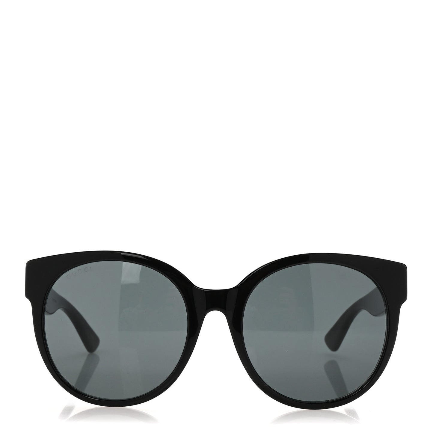 Acetate Round Sunglasses GG0035S Black