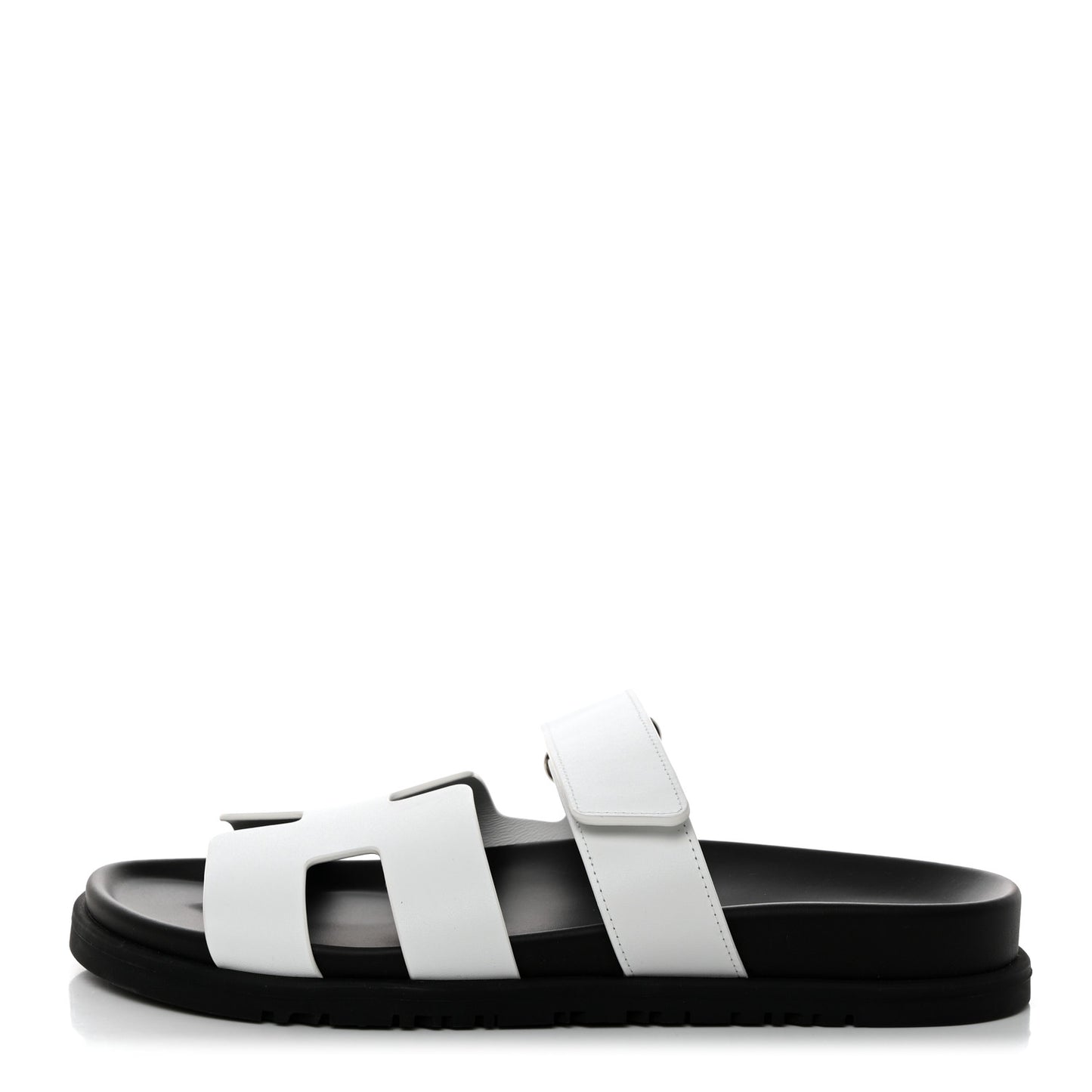 Calfskin Womens Chypre Sandals 38 White