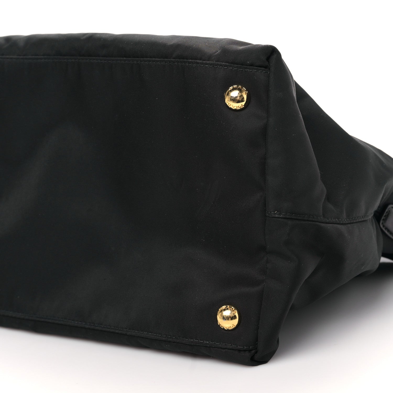 Prada Saffiano Tessuto Nylon Tote Black 8 of 8