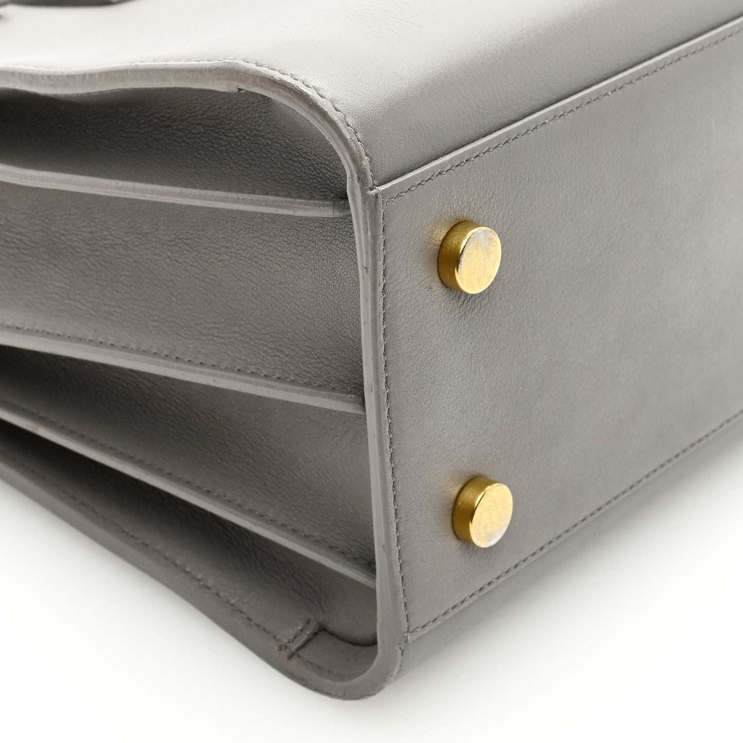 Calfskin Baby Sac De Jour Fog