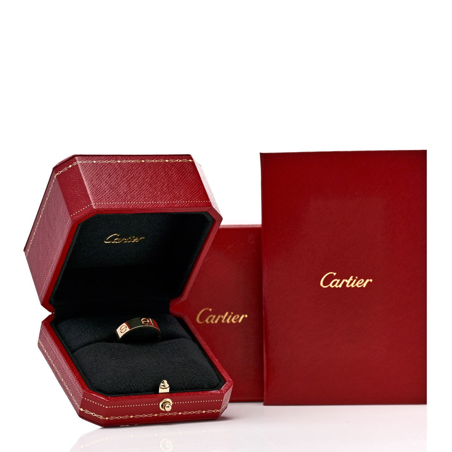 18K Yellow Gold 5.5mm LOVE Ring 61 9.5