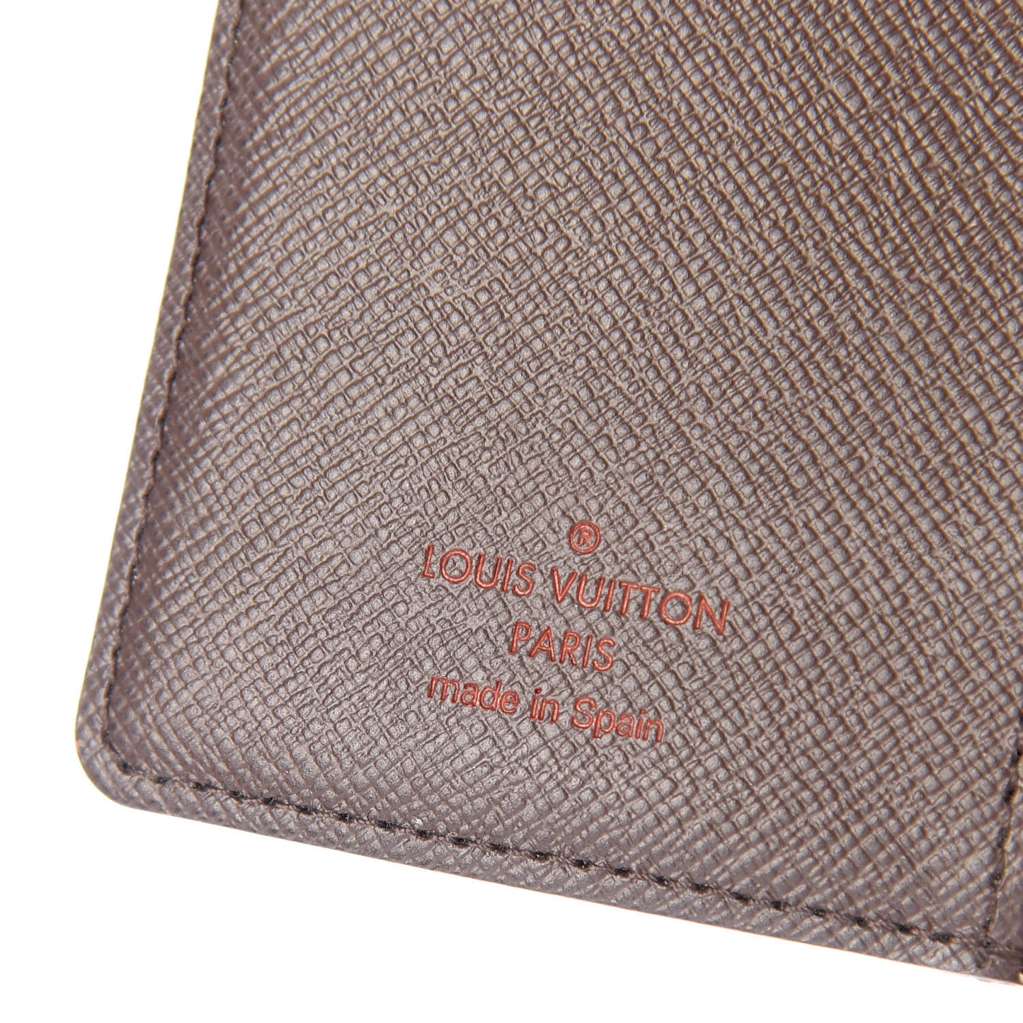 Damier Ebene Small Ring Agenda Cover