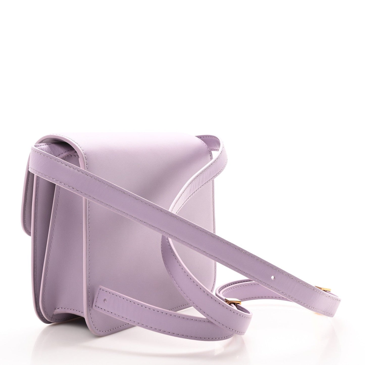 Box Calfskin Teen Classic Box Flap Bag Lilas