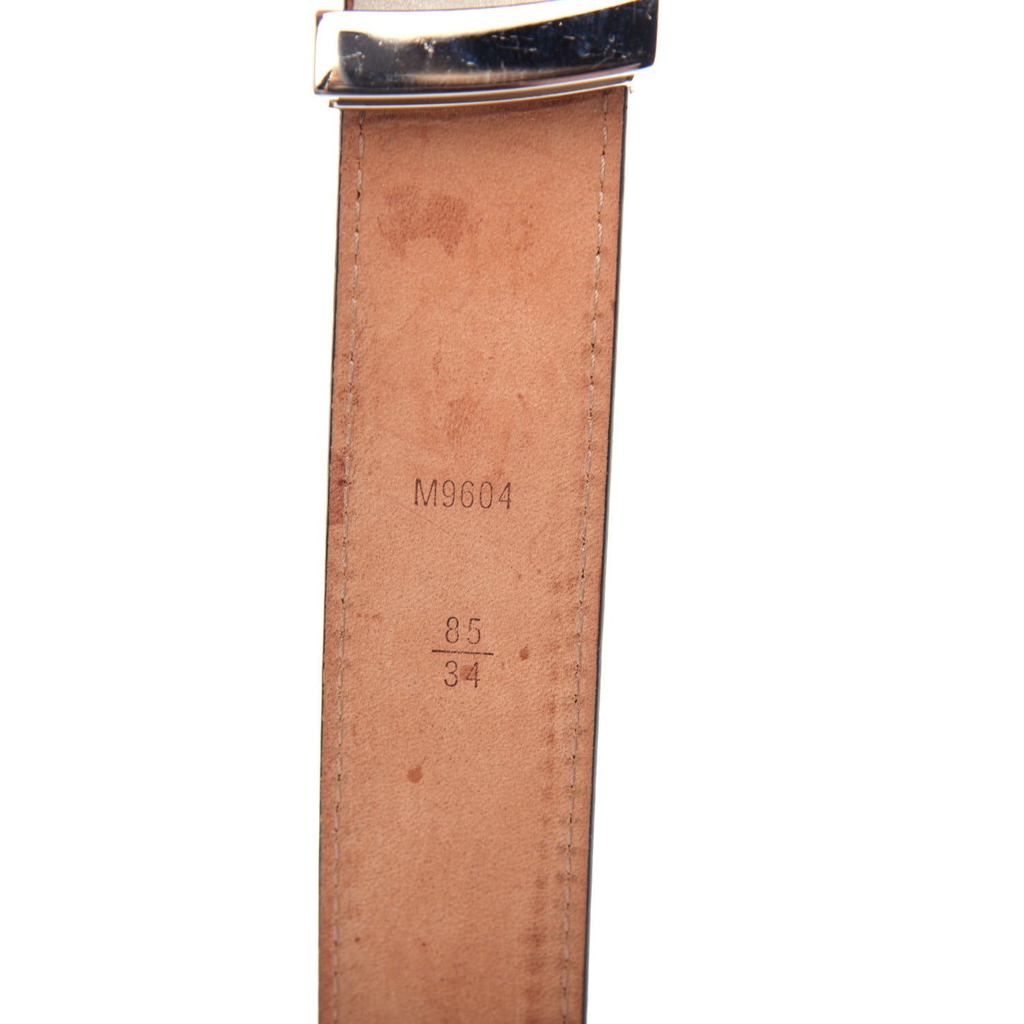 Epi 30mm LV Initiales Belt 85 34 Black