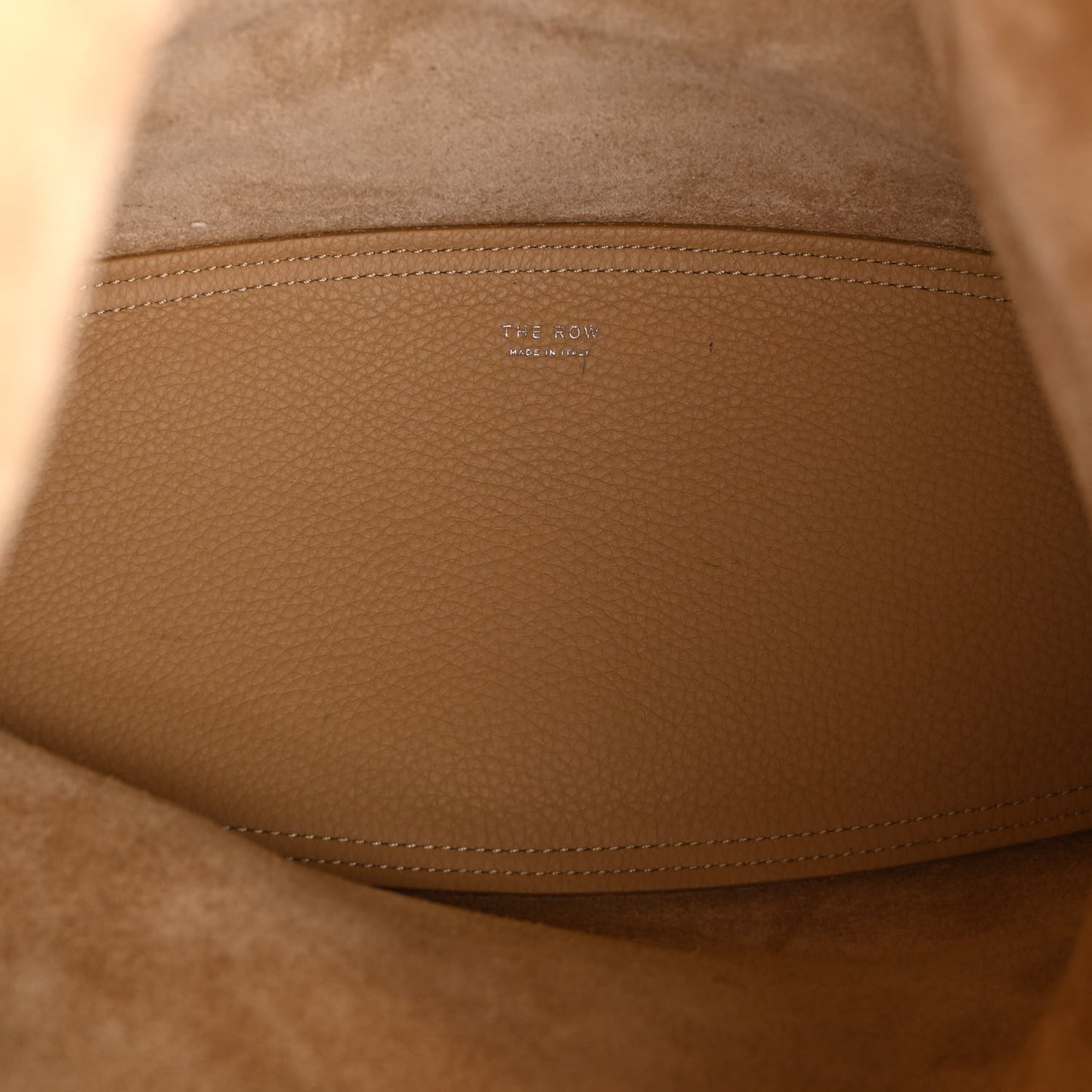 Calfskin Bindle Three Bag Beige