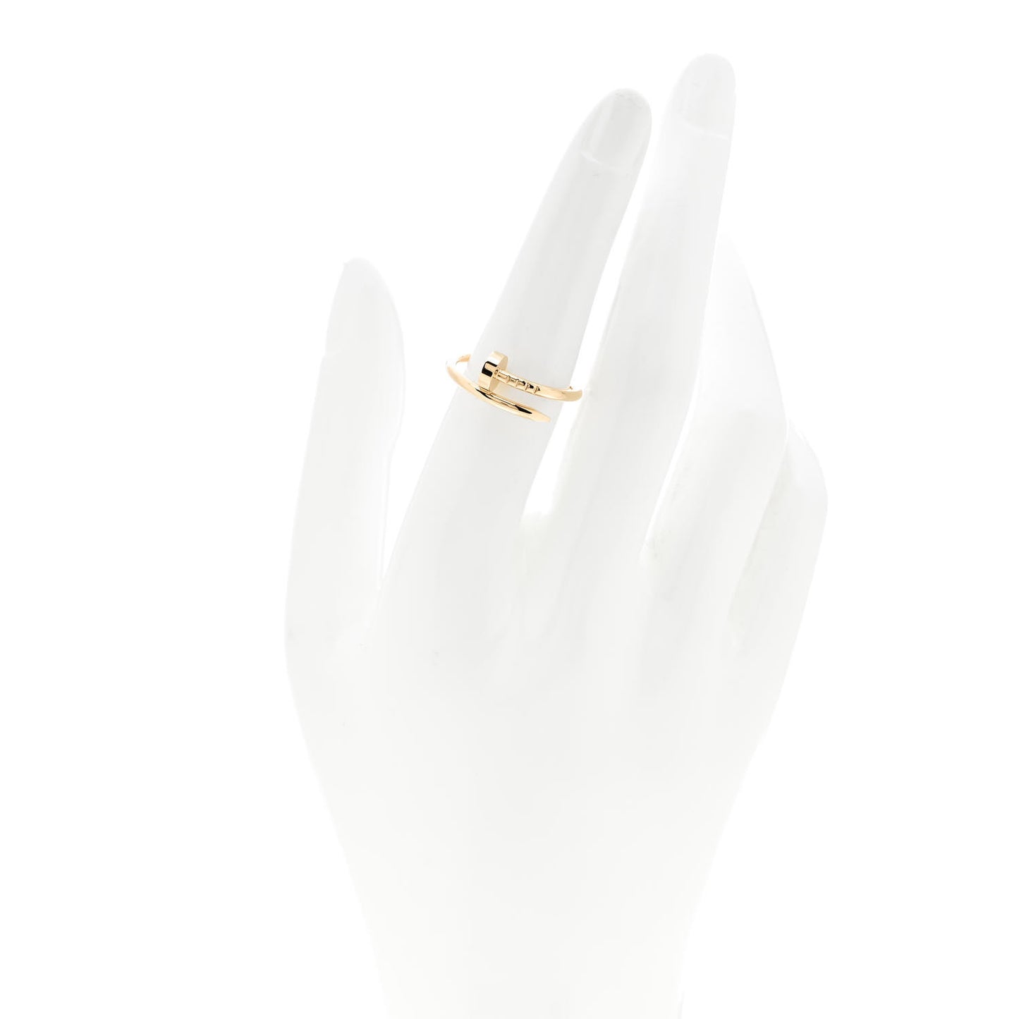 18K Yellow Gold Small Juste Un Clou Ring 53 6.25
