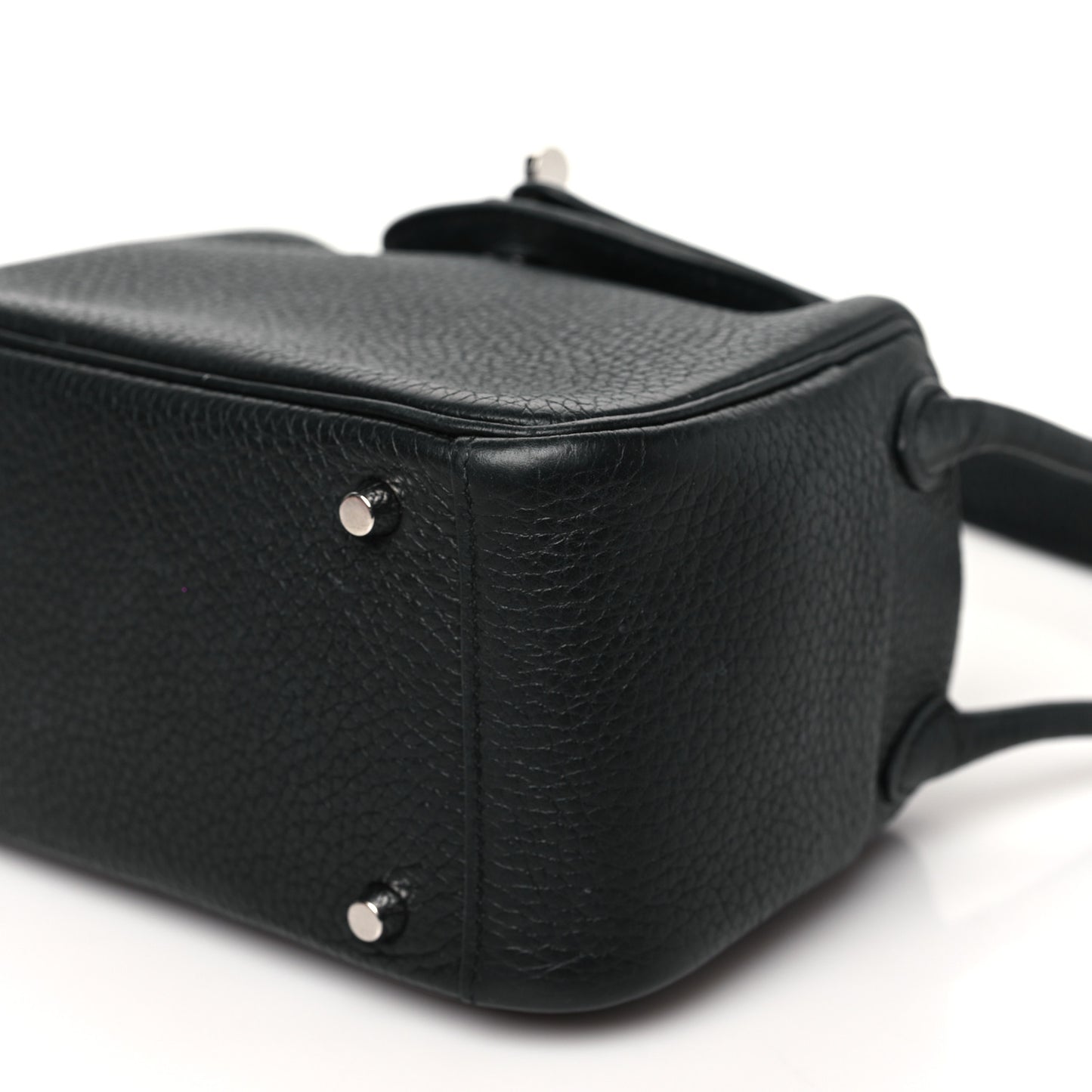 Taurillon Clemence Mini Lindy 20 Black