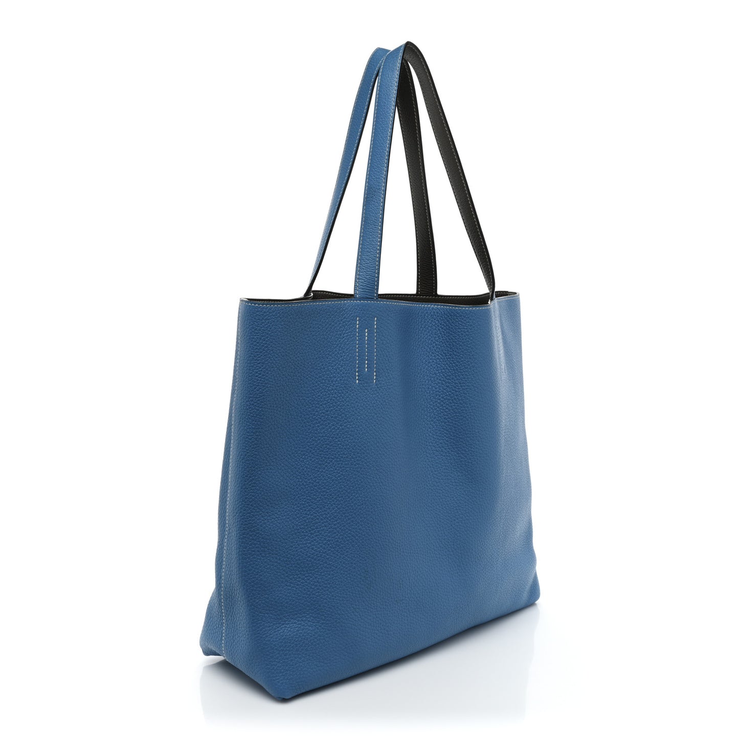 Taurillon Clemence Double Sens 45 Reversible Mykonos Etain Mykonos Etain