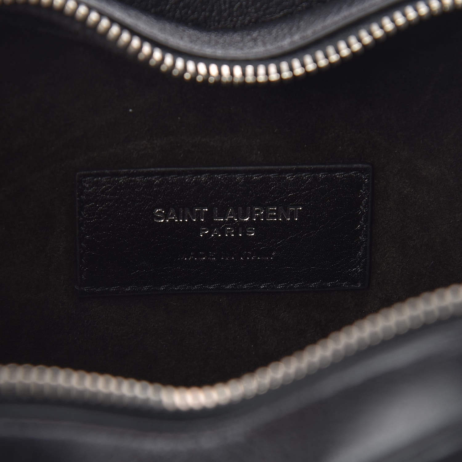 Saint Laurent Calfskin Star Studded Small Love Heart Chain Bag Black 6 of 12